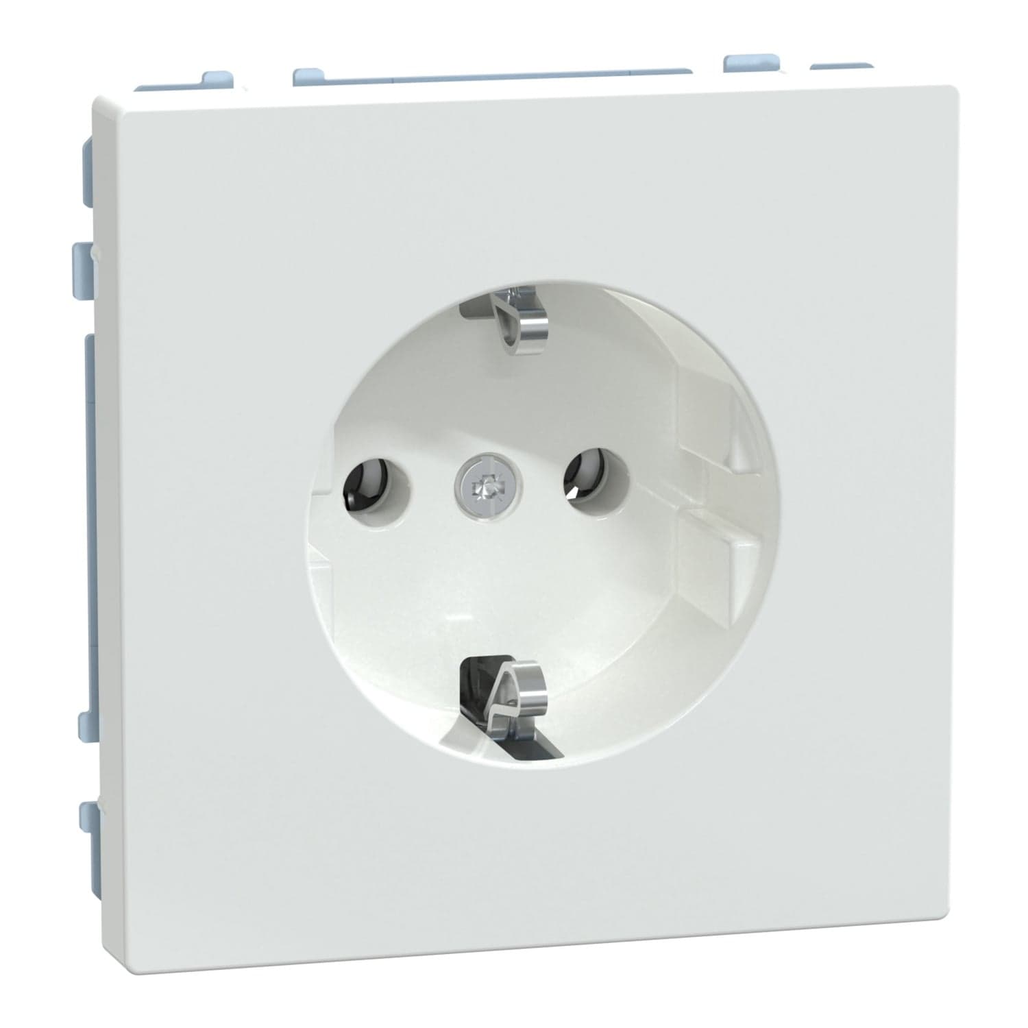 Schutzkontakt-Steckdose mit Steckklemmen, Unterputz, 16 Ampere, 250 Volt, 50 Hertz