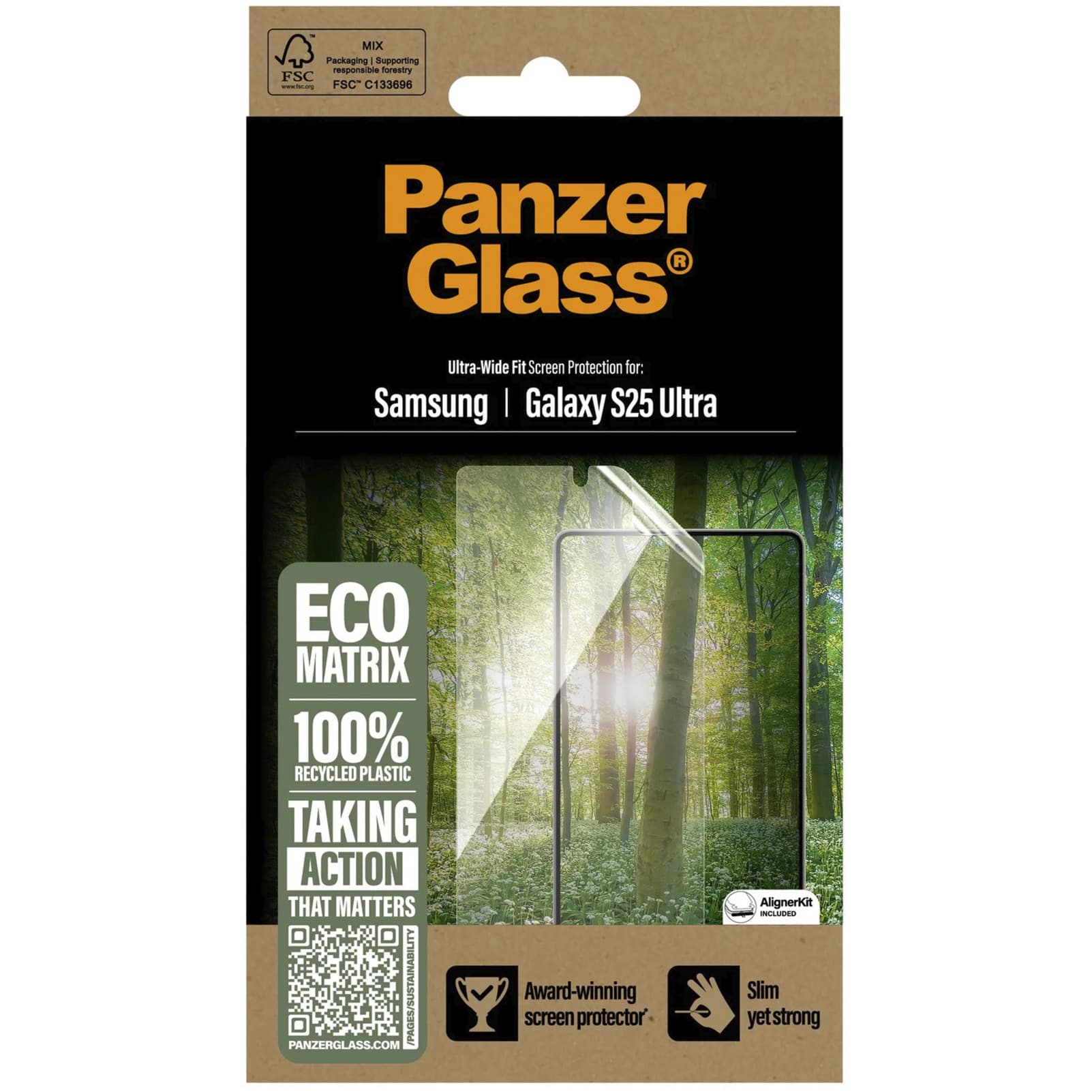 ECO MATRIX Displayschutz Ultra-Wide Fit, Schutzfolie