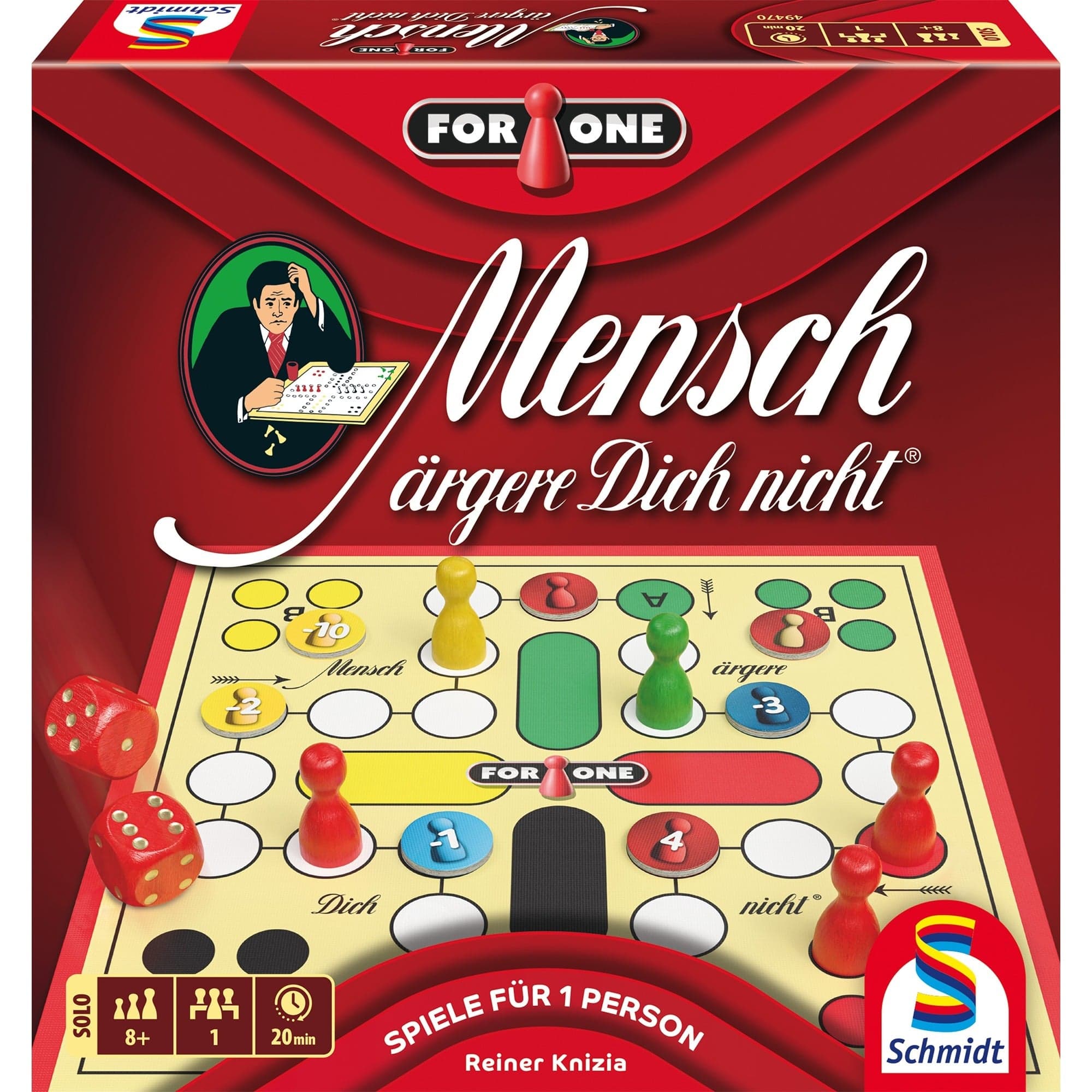 For One - Mensch ärgere Dich nicht, Brettspiel