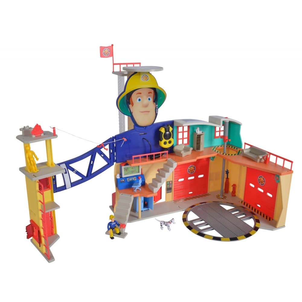 Feuerwehrmann Sam Mega-Feuerwehrstation XXL, Spielgebäude