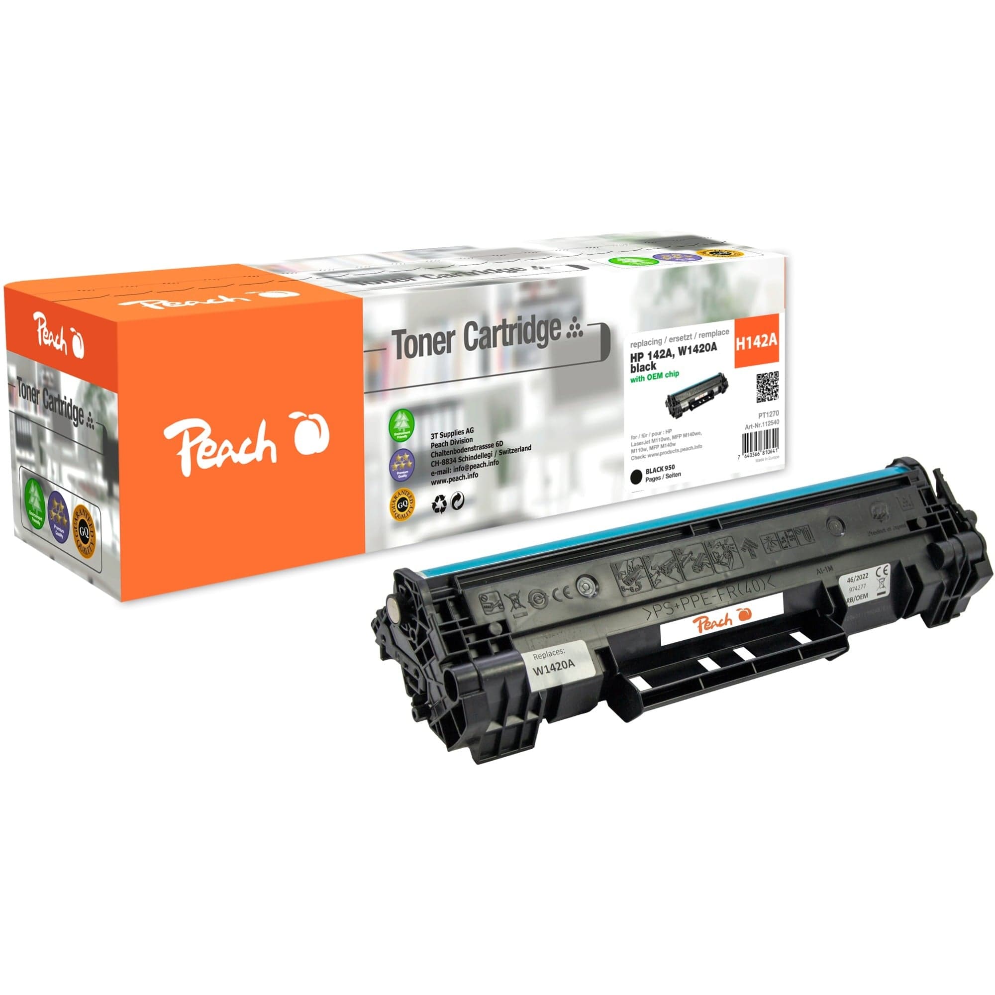 Toner schwarz 112540