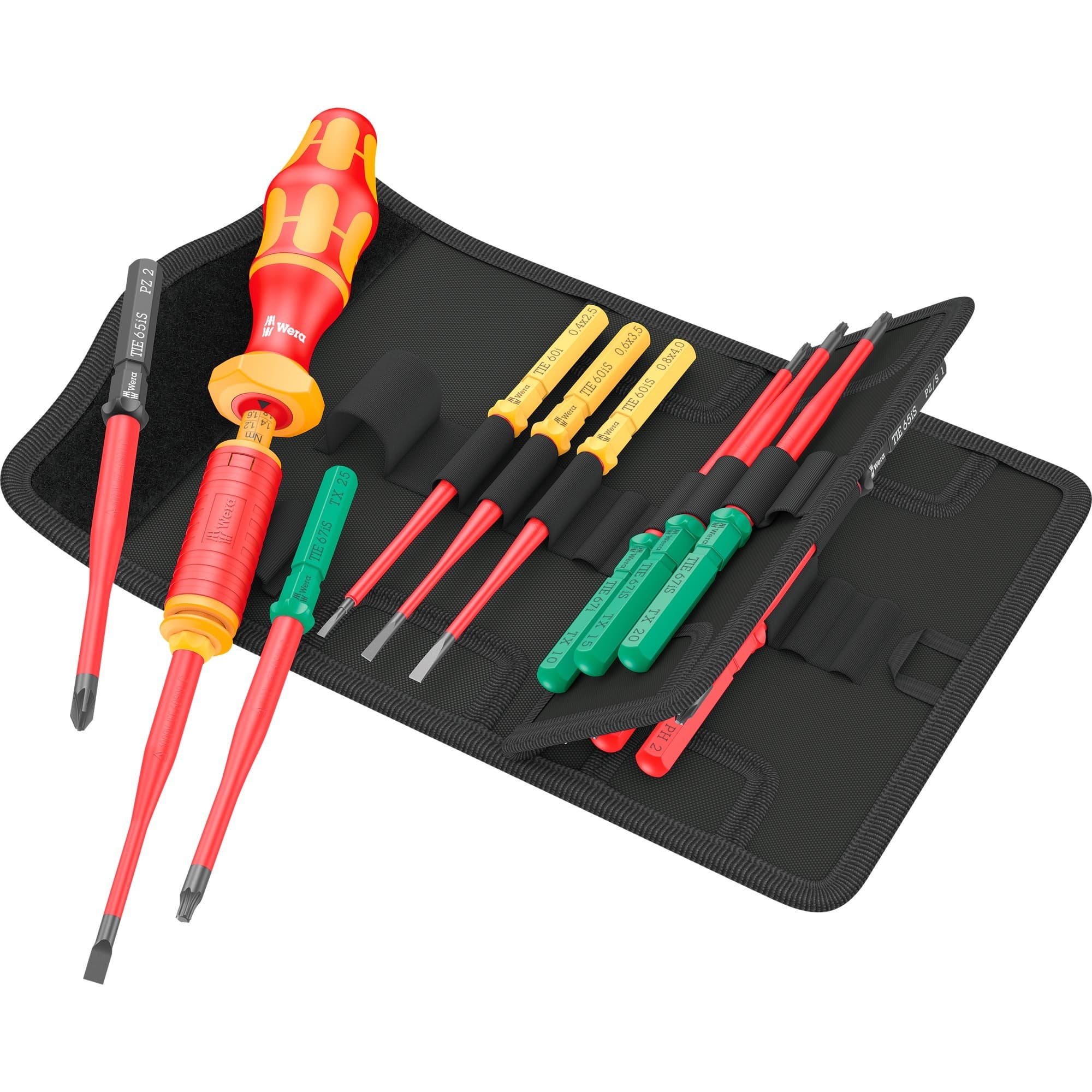 Kraftform Kompakt VDE 15 Torque extra slim 1 Tool Finder, 15-teilig, Schraubendreher