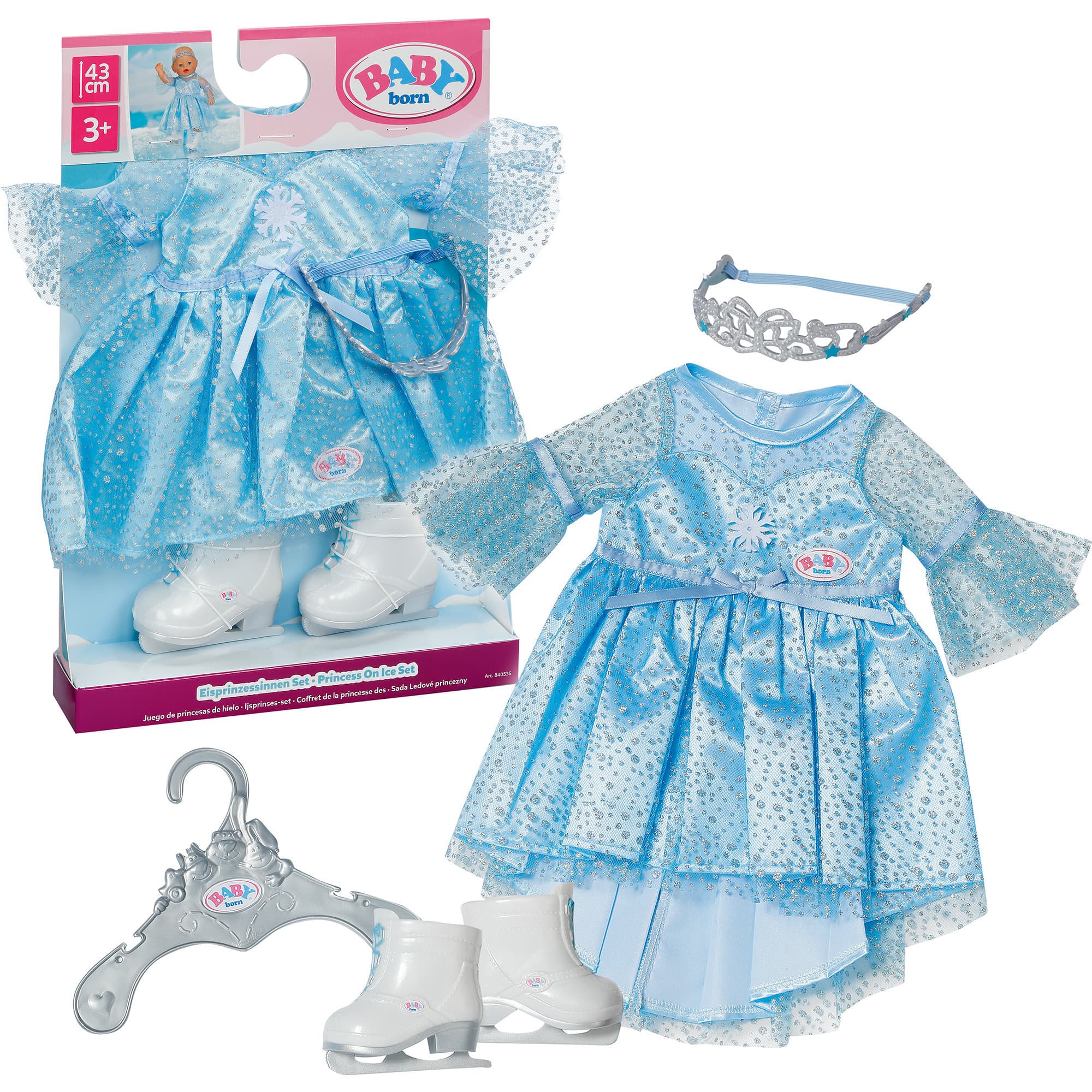 BABY born® Eisprinzessinnen Set 43cm, Puppenzubehör