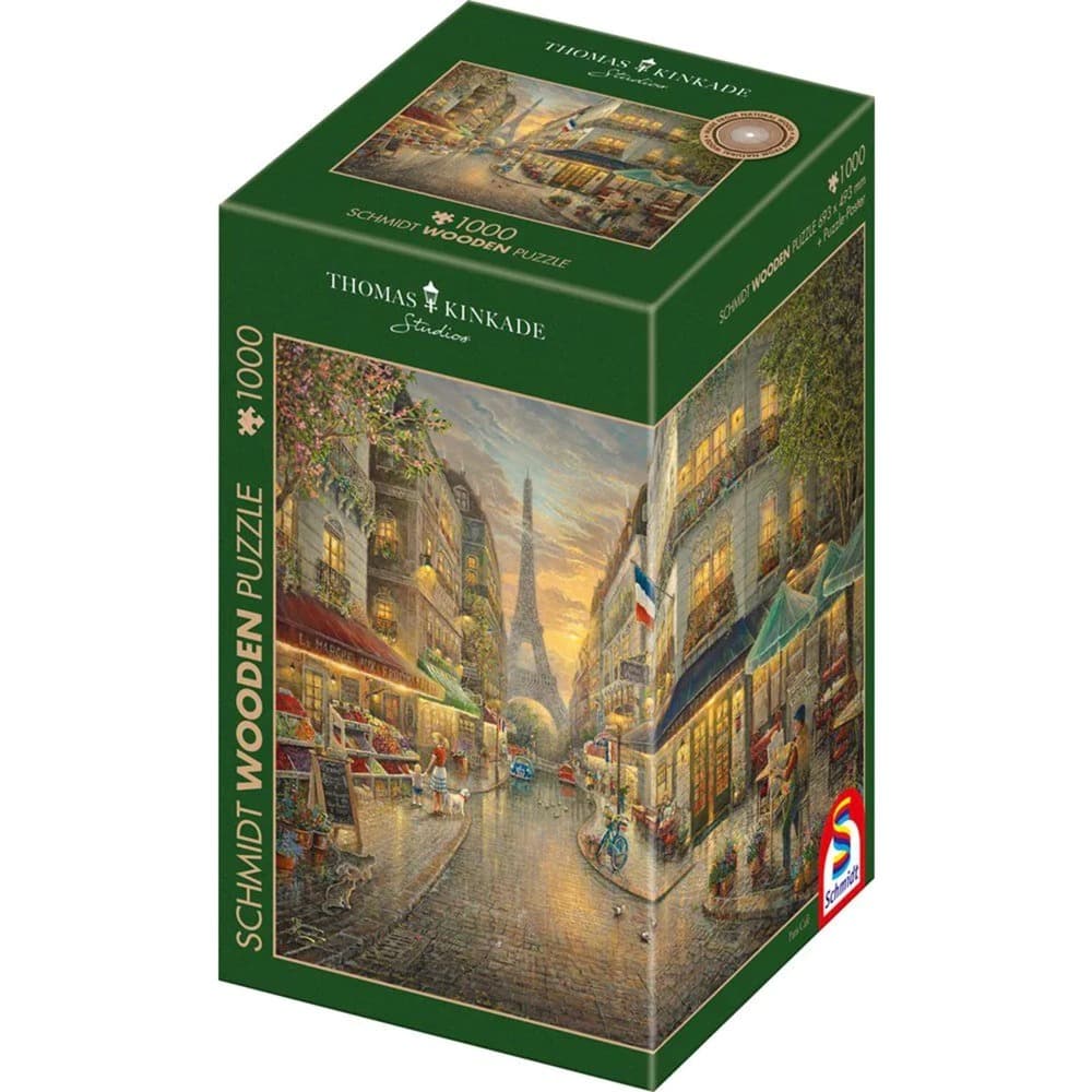 Holzpuzzle Thomas Kinkade Studios: Malerisches Paris