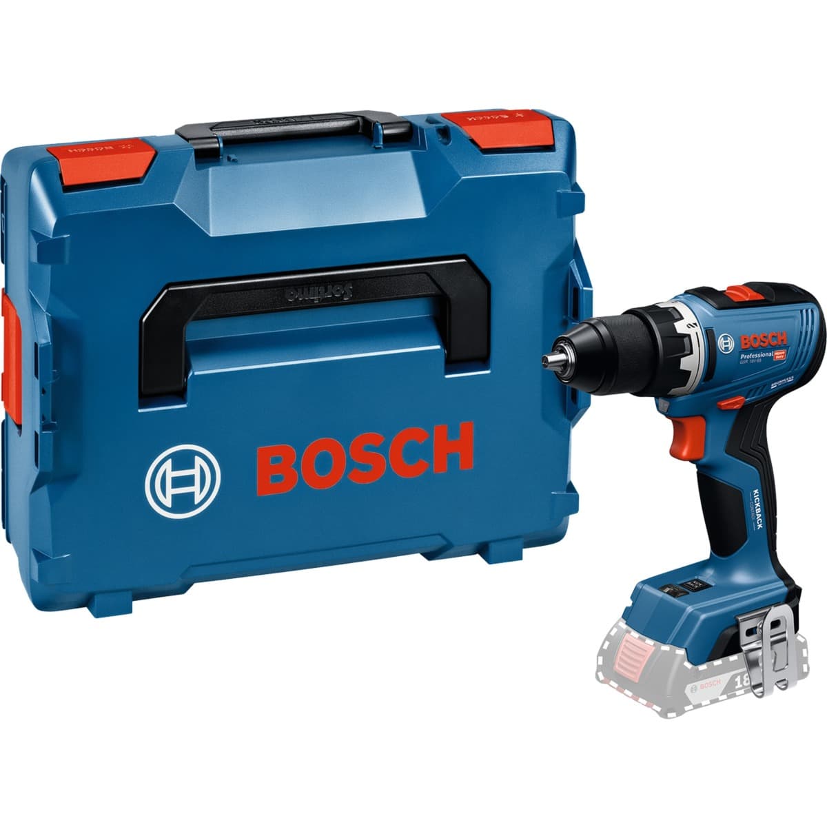 Akku-Bohrschrauber GSR 18V-65 Professional solo, 18Volt