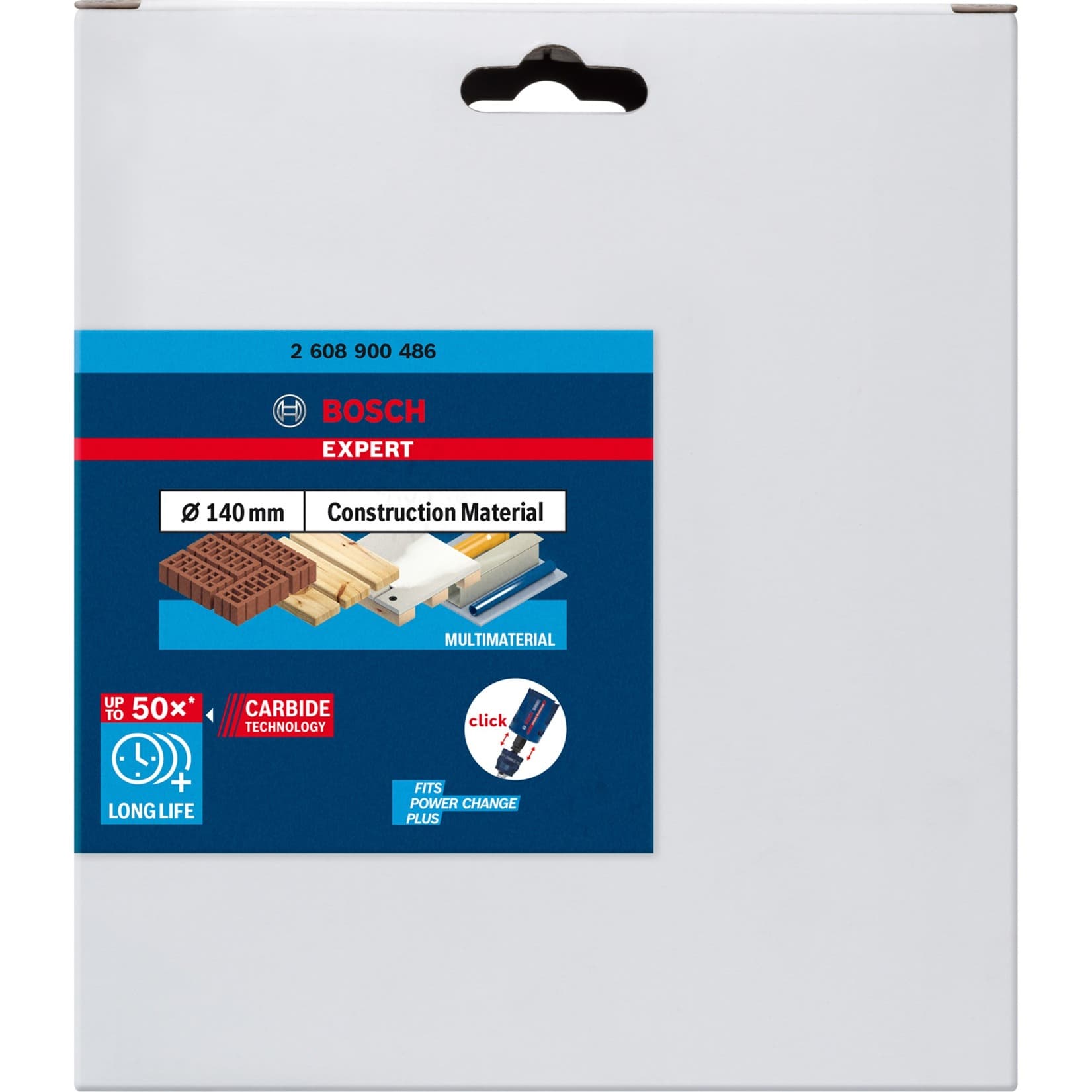 EXPERT Lochsäge Construction Material PC Plus, Ø 140mm