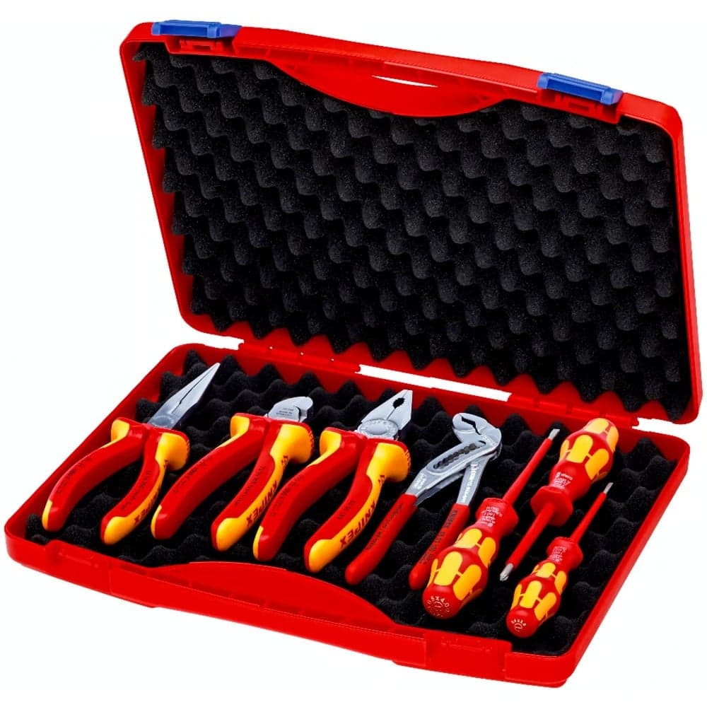 Werkzeug-Box "RED" Elektro Set 2, 7-teilig, Werkzeug-Set