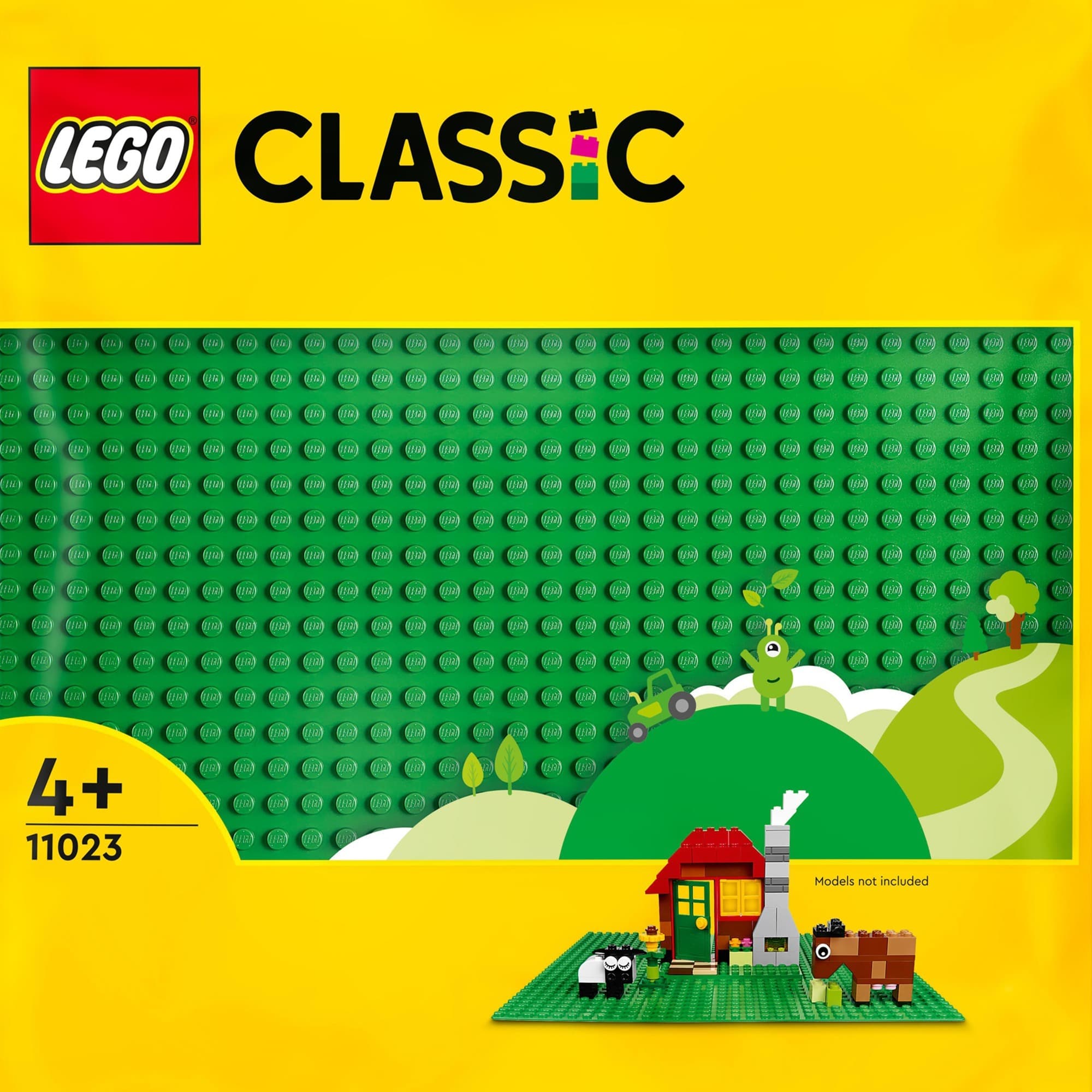11023 Classic Grüne Bauplatte, Konstruktionsspielzeug