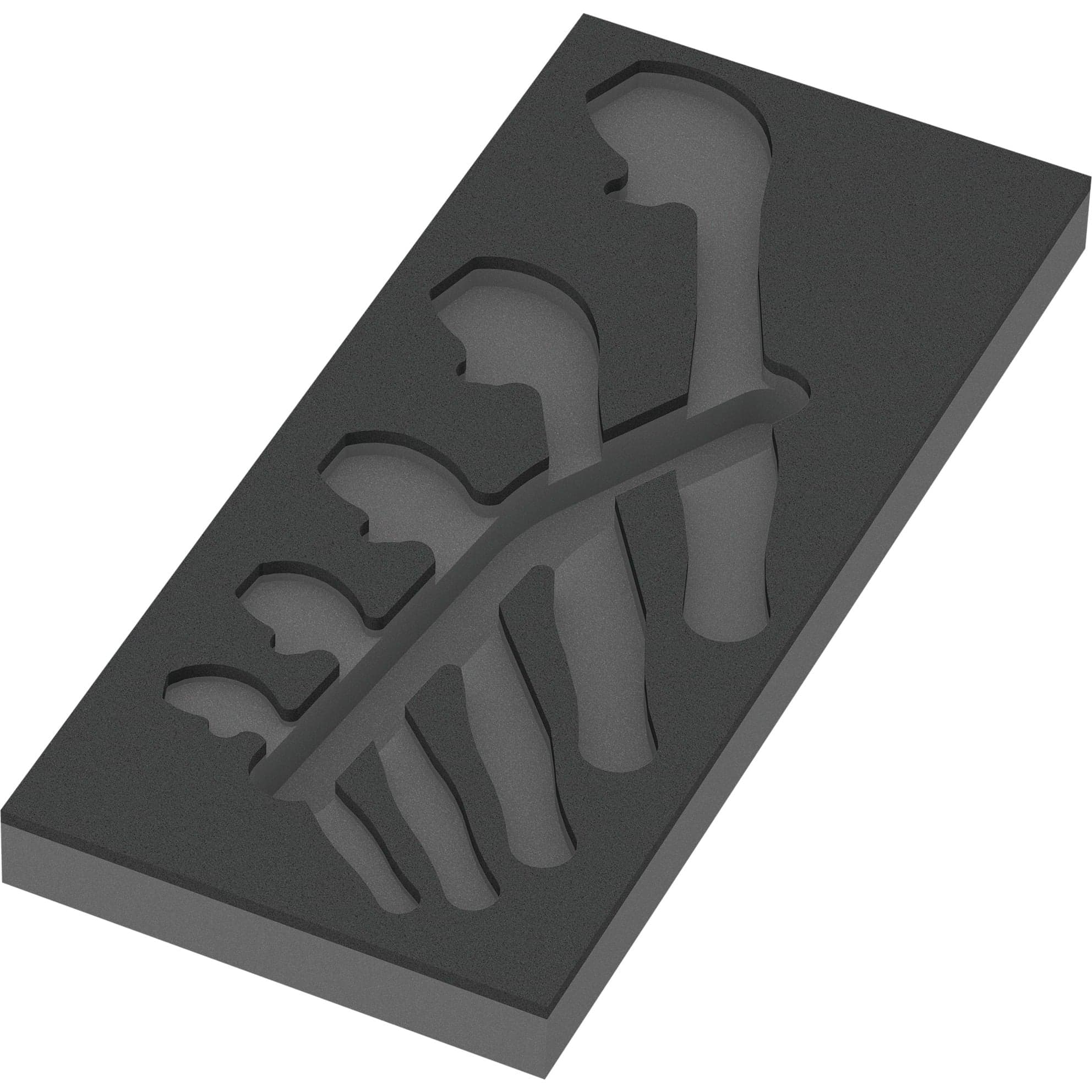 9832 Schaumstoffeinlage für 6004 Joker Set 1, leer