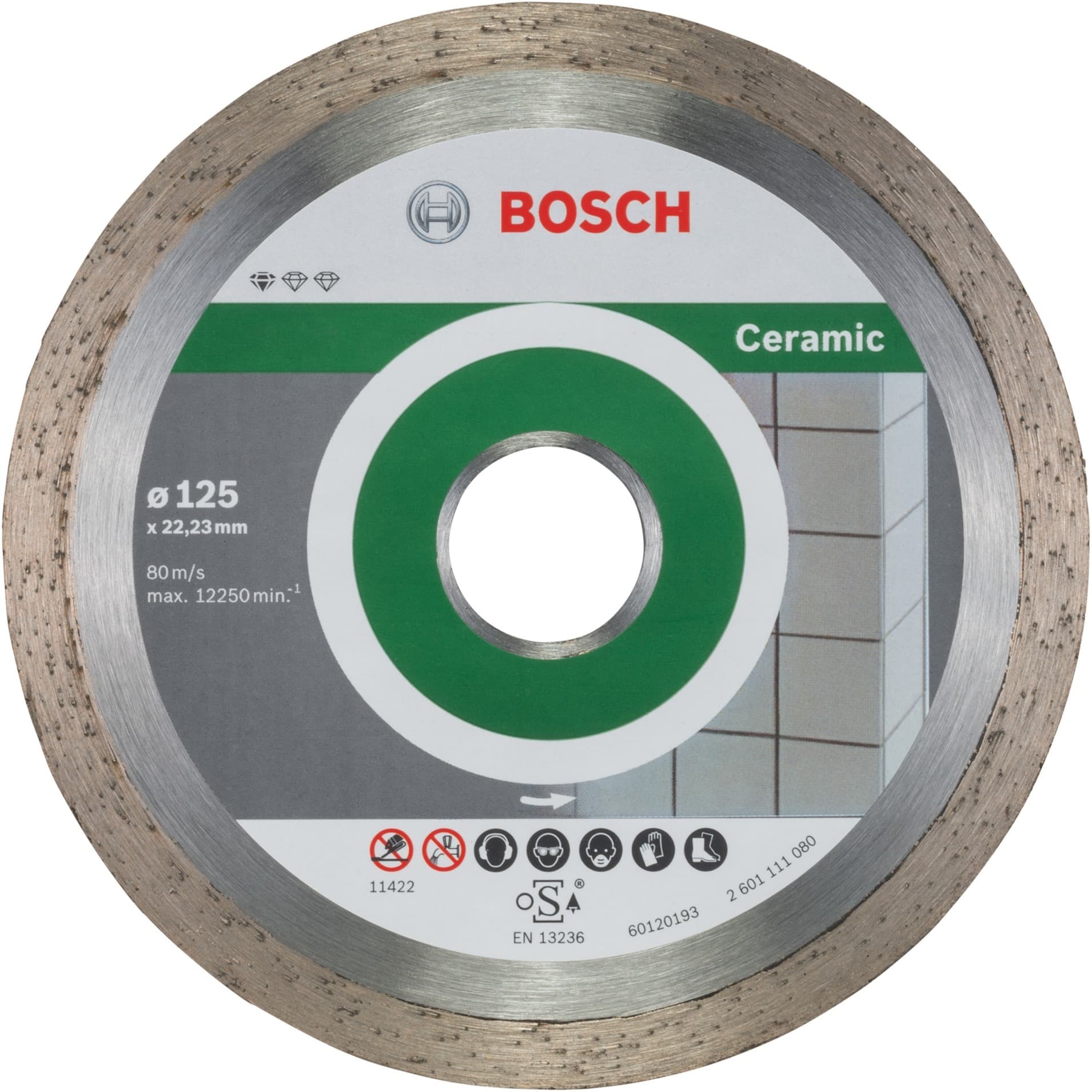 Diamanttrennscheibe Standard for Ceramic, Ø 125mm