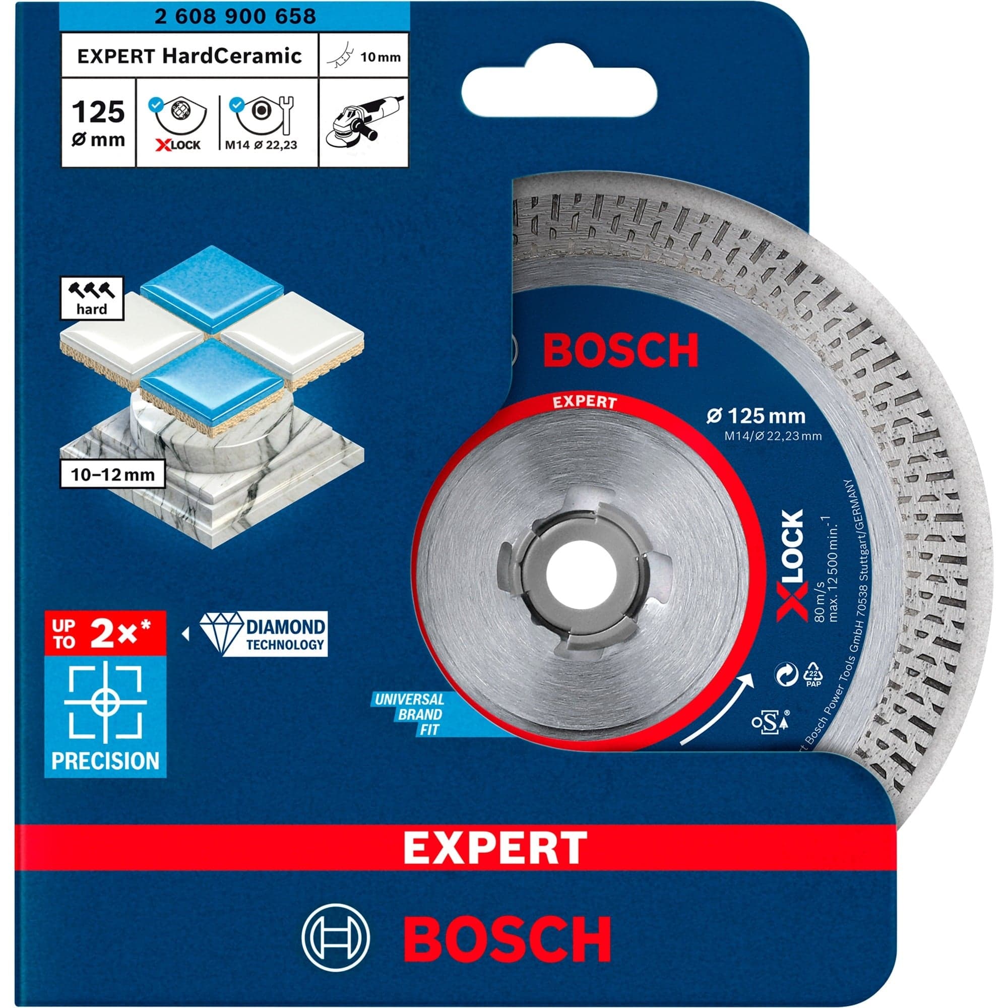 X-LOCK Diamanttrennscheibe Expert HardCeramic, Ø 125mm