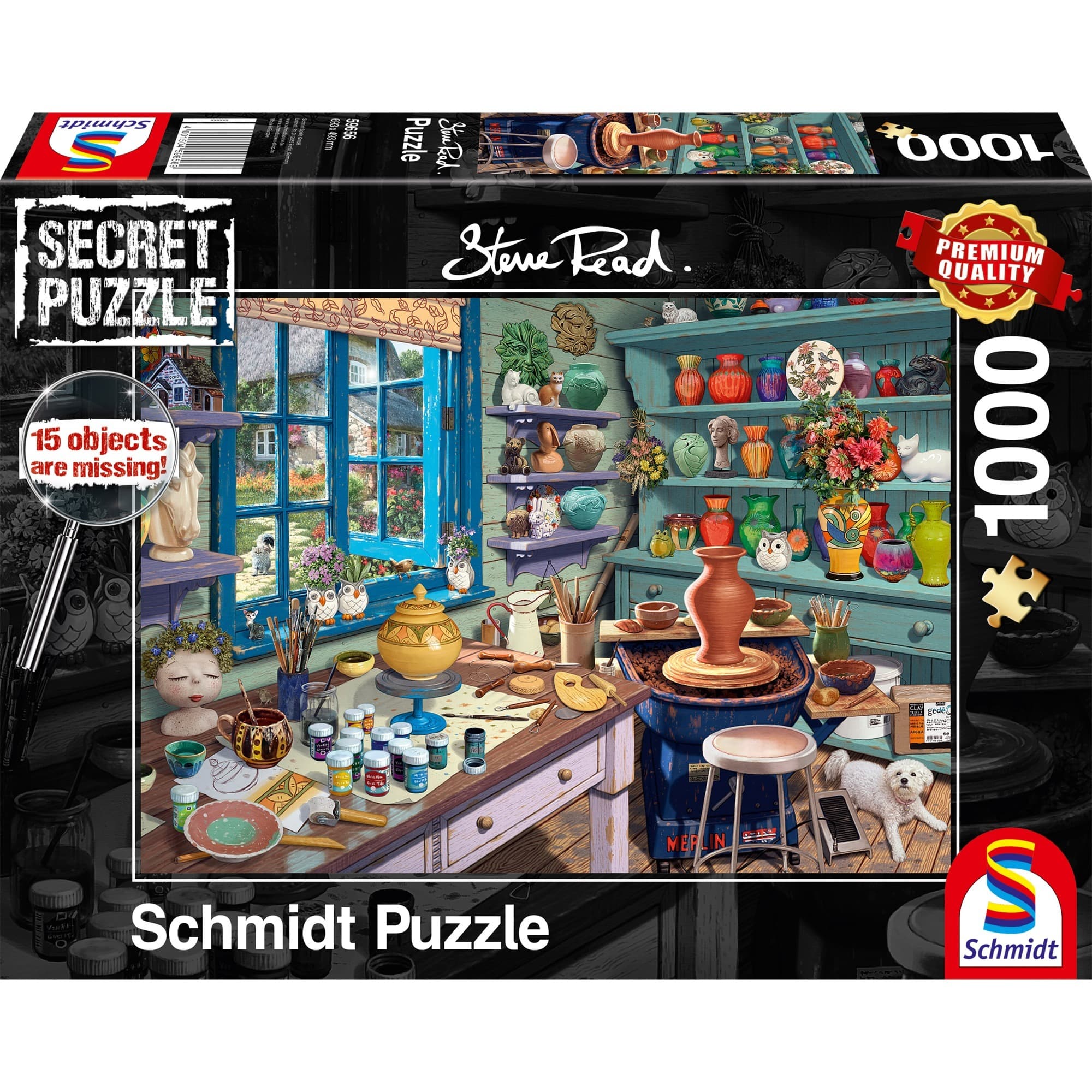 Steve Read: Secret Puzzles - Künstler-Atelier