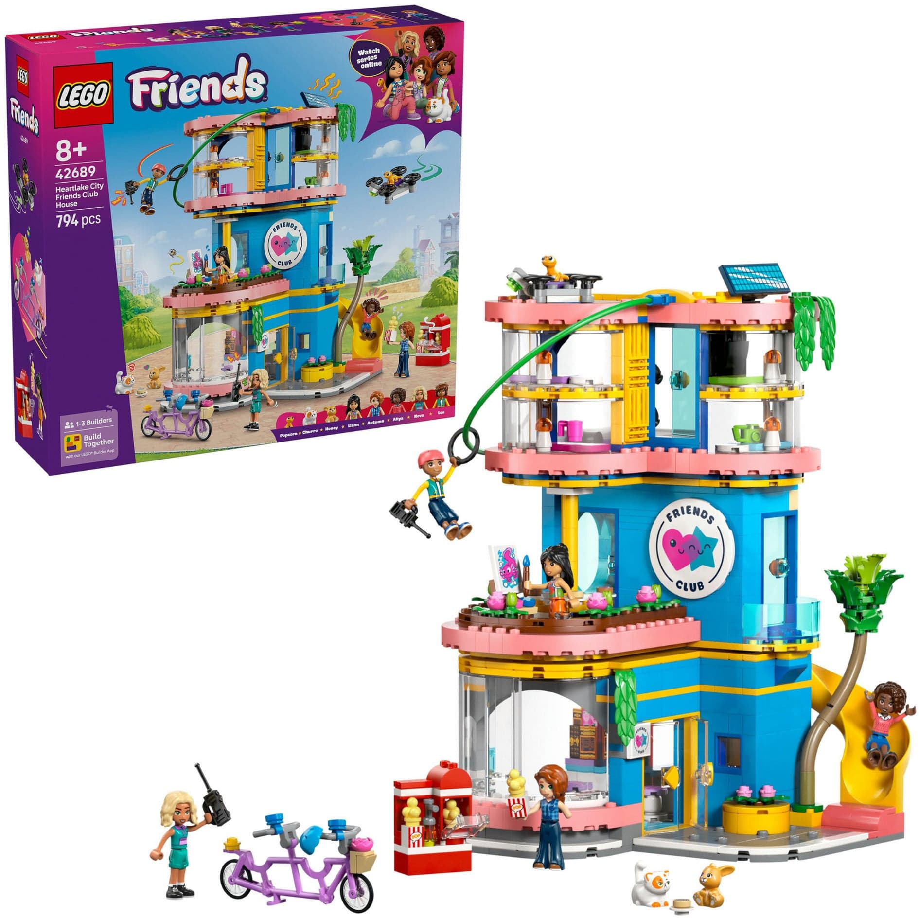 42689 Friends Heartlake City Freundschafts-Clubhaus, Konstruktionsspielzeug