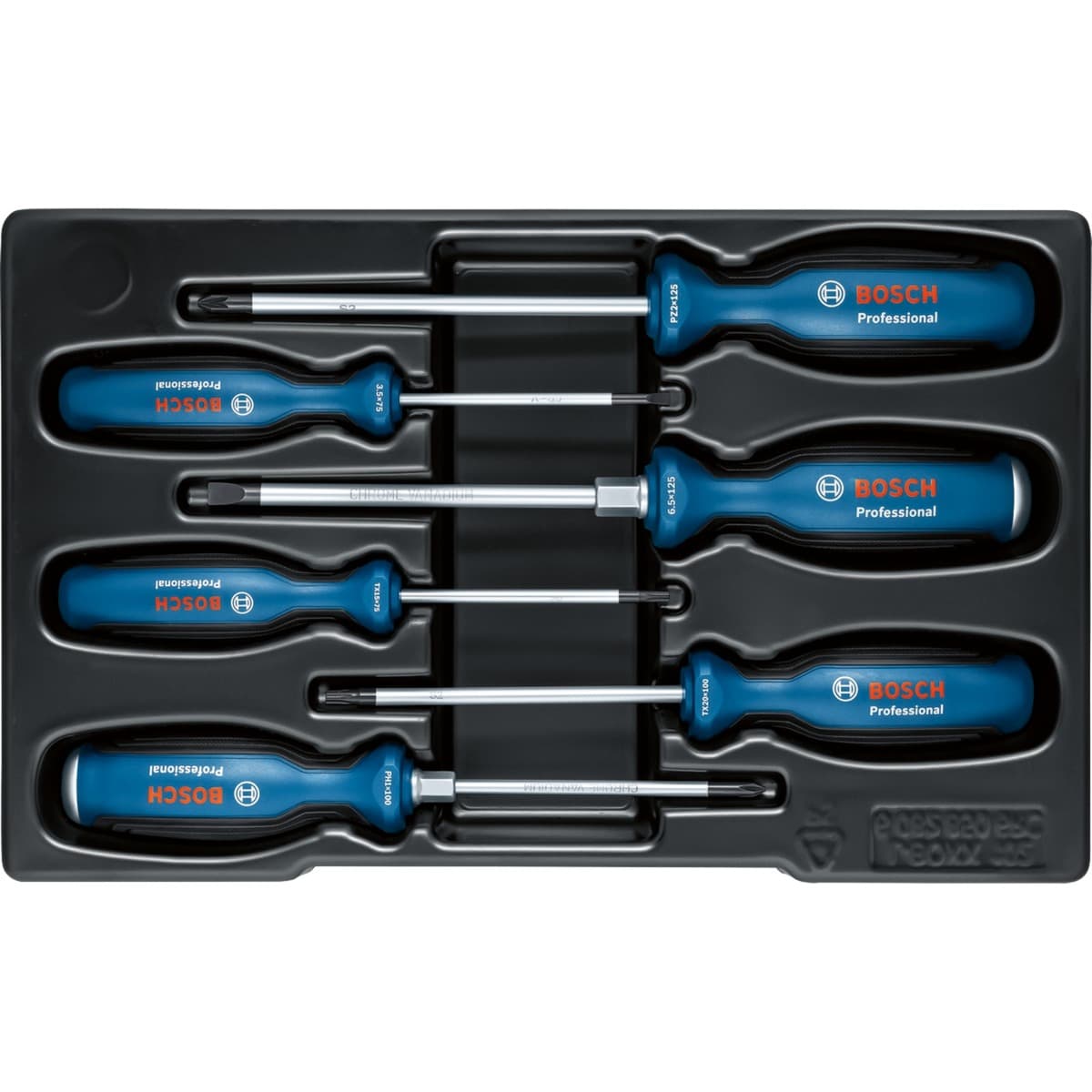 Schraubendreher-Set SL/PH/PZ/TX Professional, 6-teilig