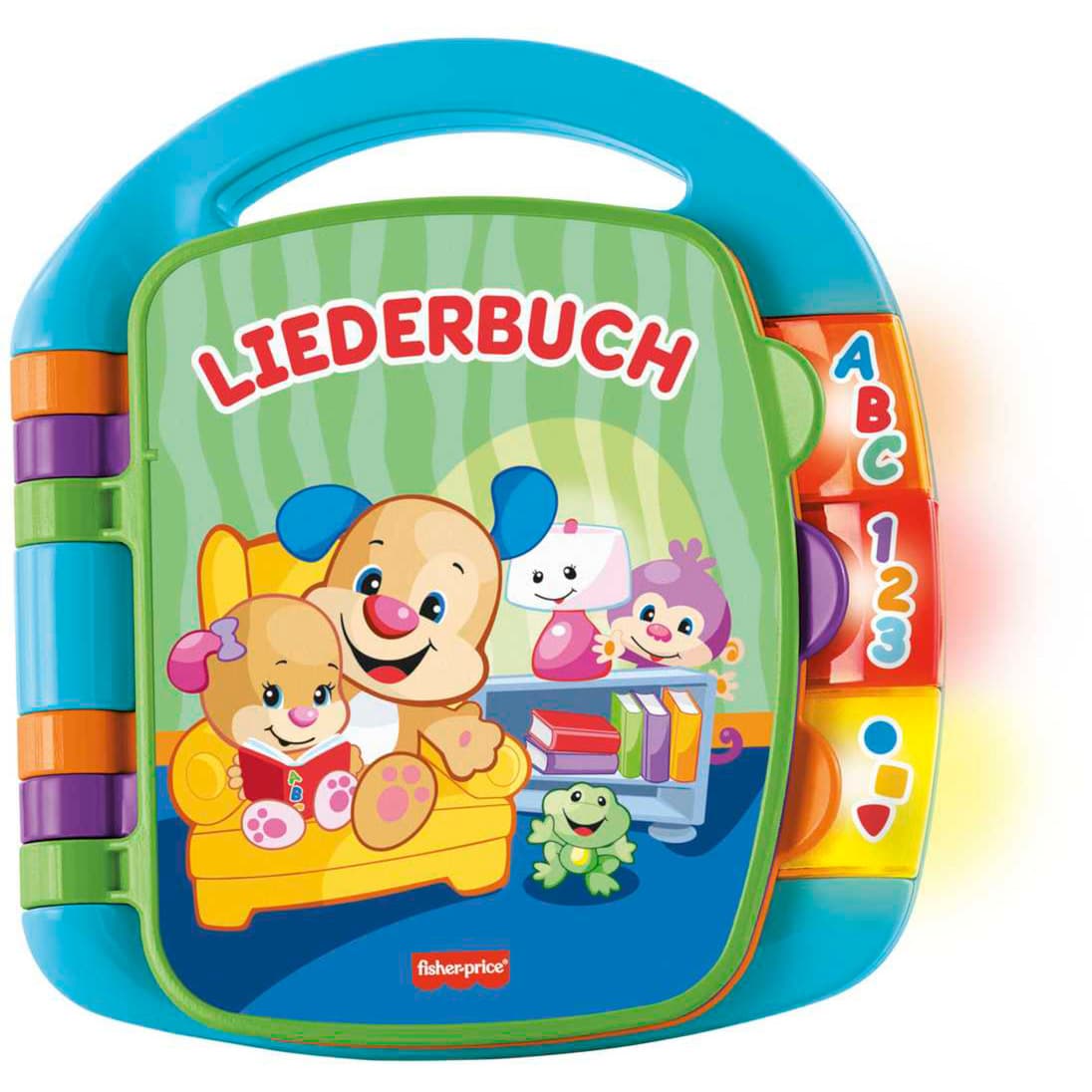 Lernspaß Liederbuch mit Musik und Lernspaß für Babys ab 6 Monaten, Lernbuch