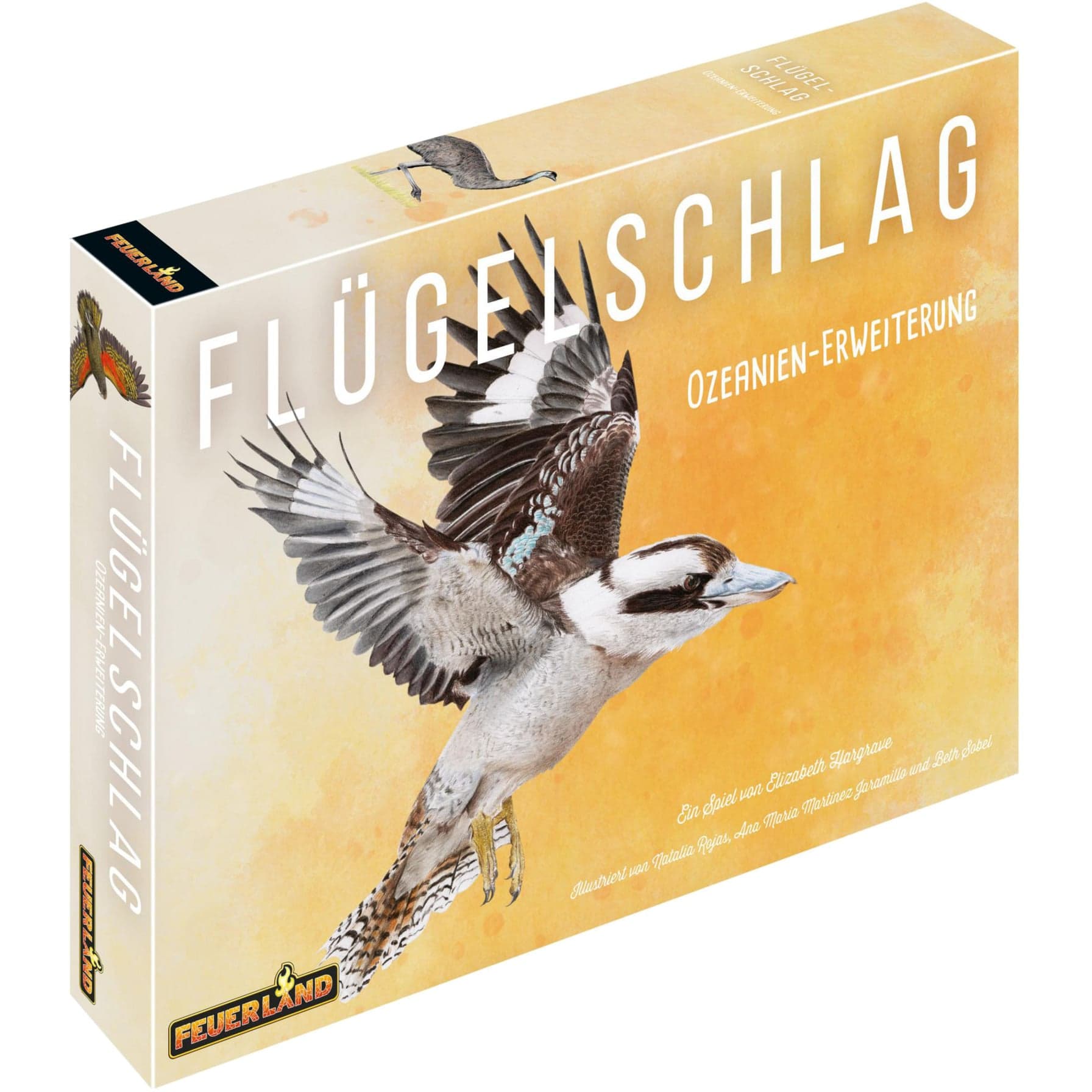 Flügelschlag: Ozeanien-Erweiterung, Brettspiel