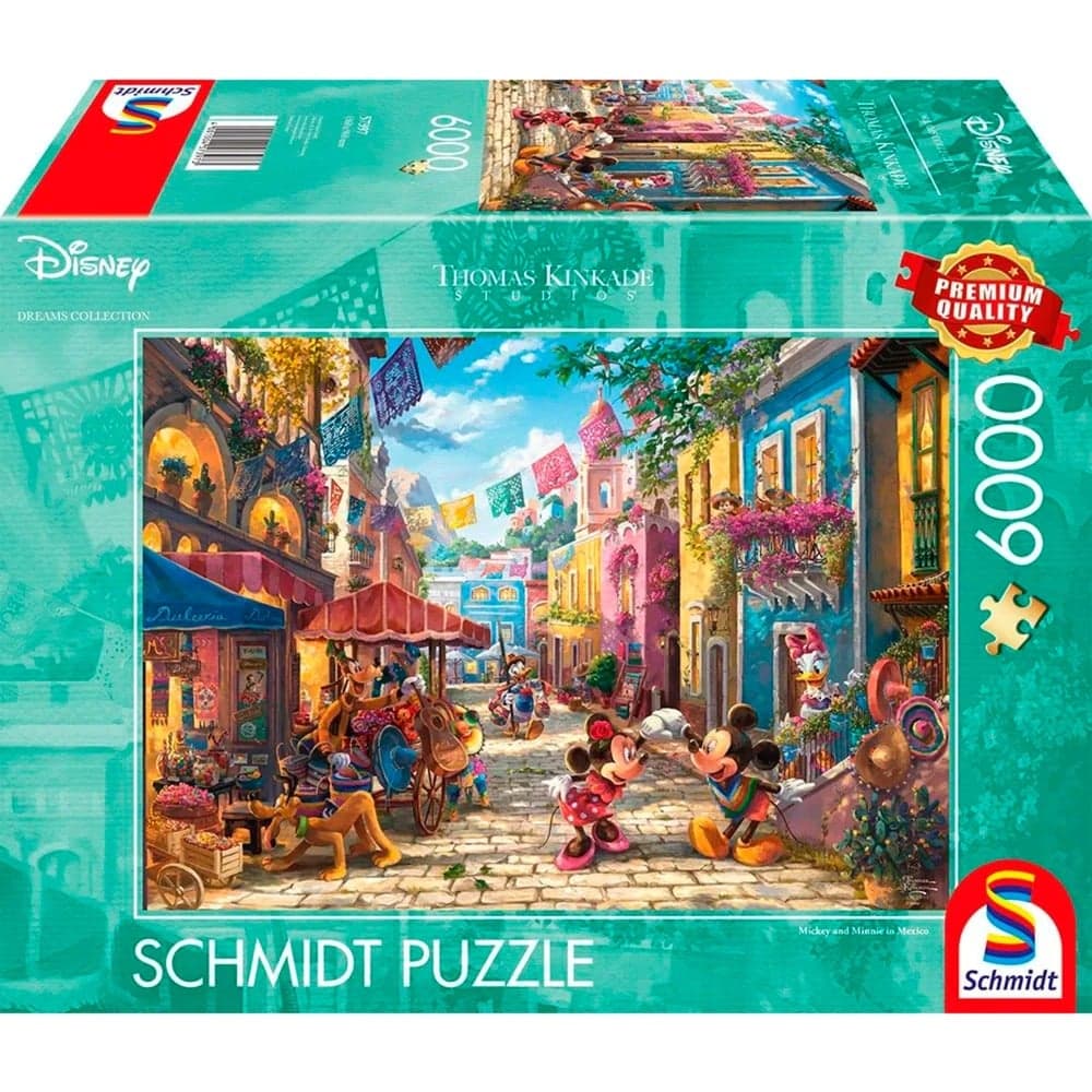 Disney, Mickey & Minnie in Mexico 6000 57397, Puzzle