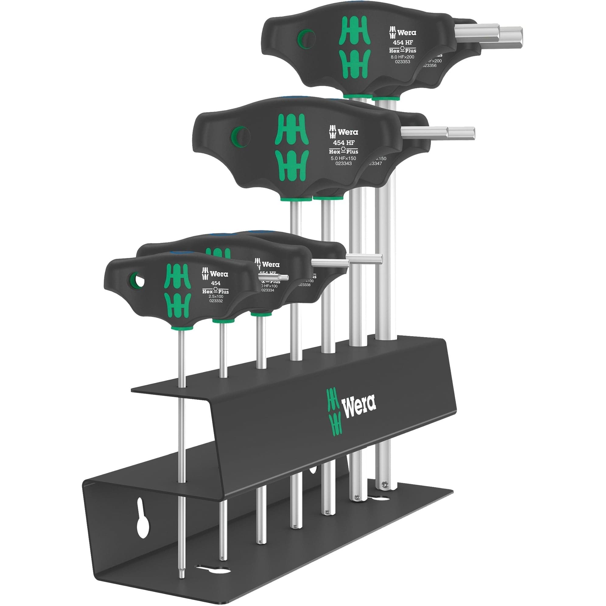 454/7 HF Set 2 Quergriff-Schraubendreher + Rack, 7-teilig