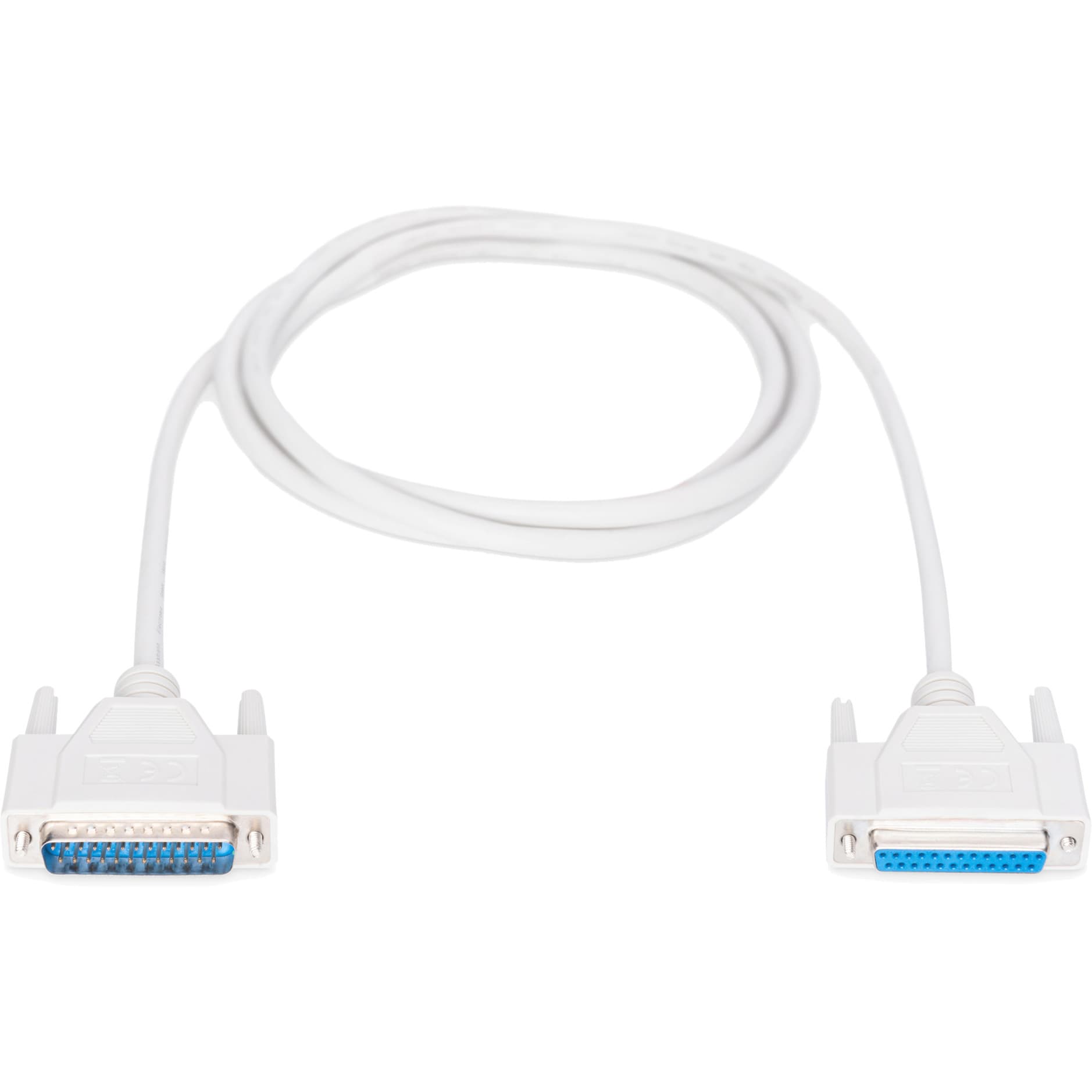 Serielles Datatransfer Verlängerungskabel, D-Sub25 (Stecker) > D-Sub25 (Buchse)