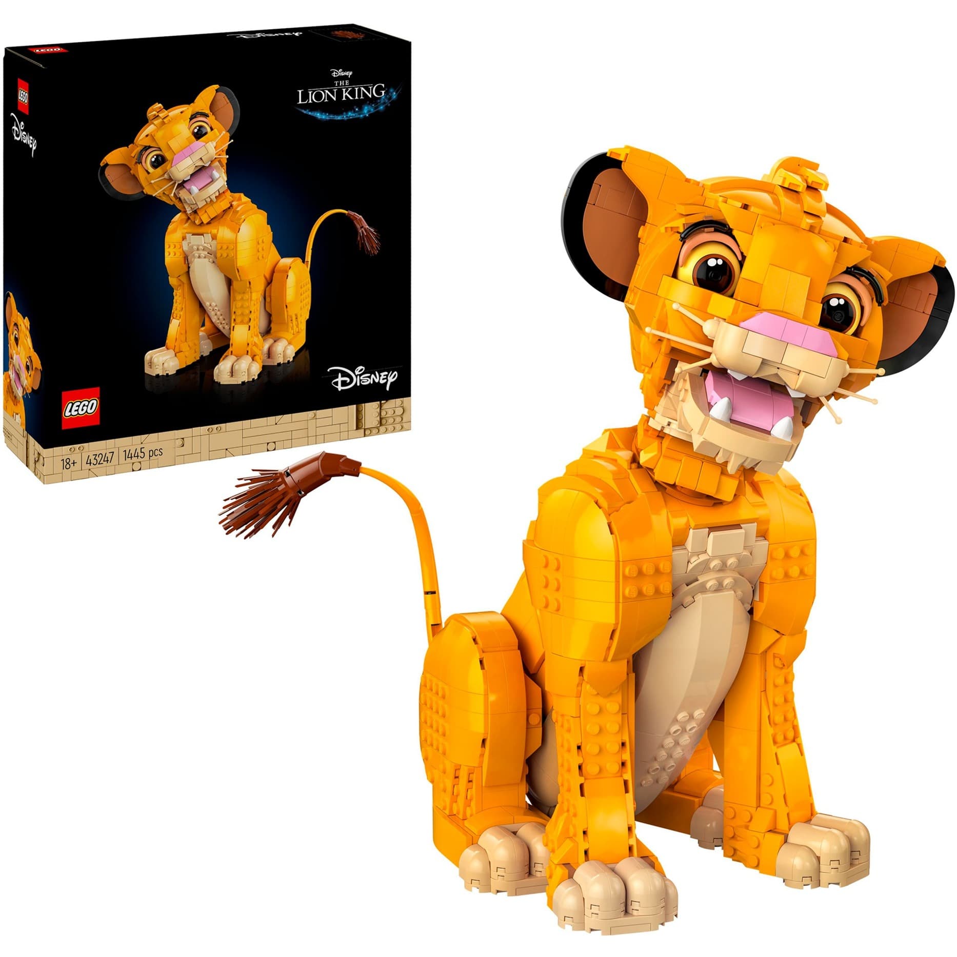 43247 Disney Simba, Der junge König der Löwen, Konstruktionsspielzeug