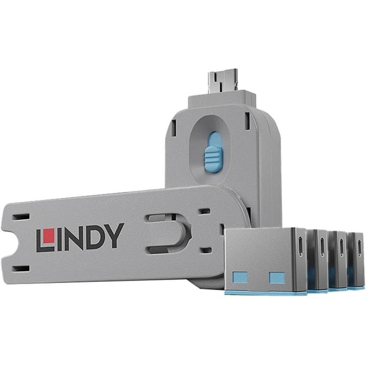 USB Typ A Port Schlüssel mit 4 Schlössern, Schloss