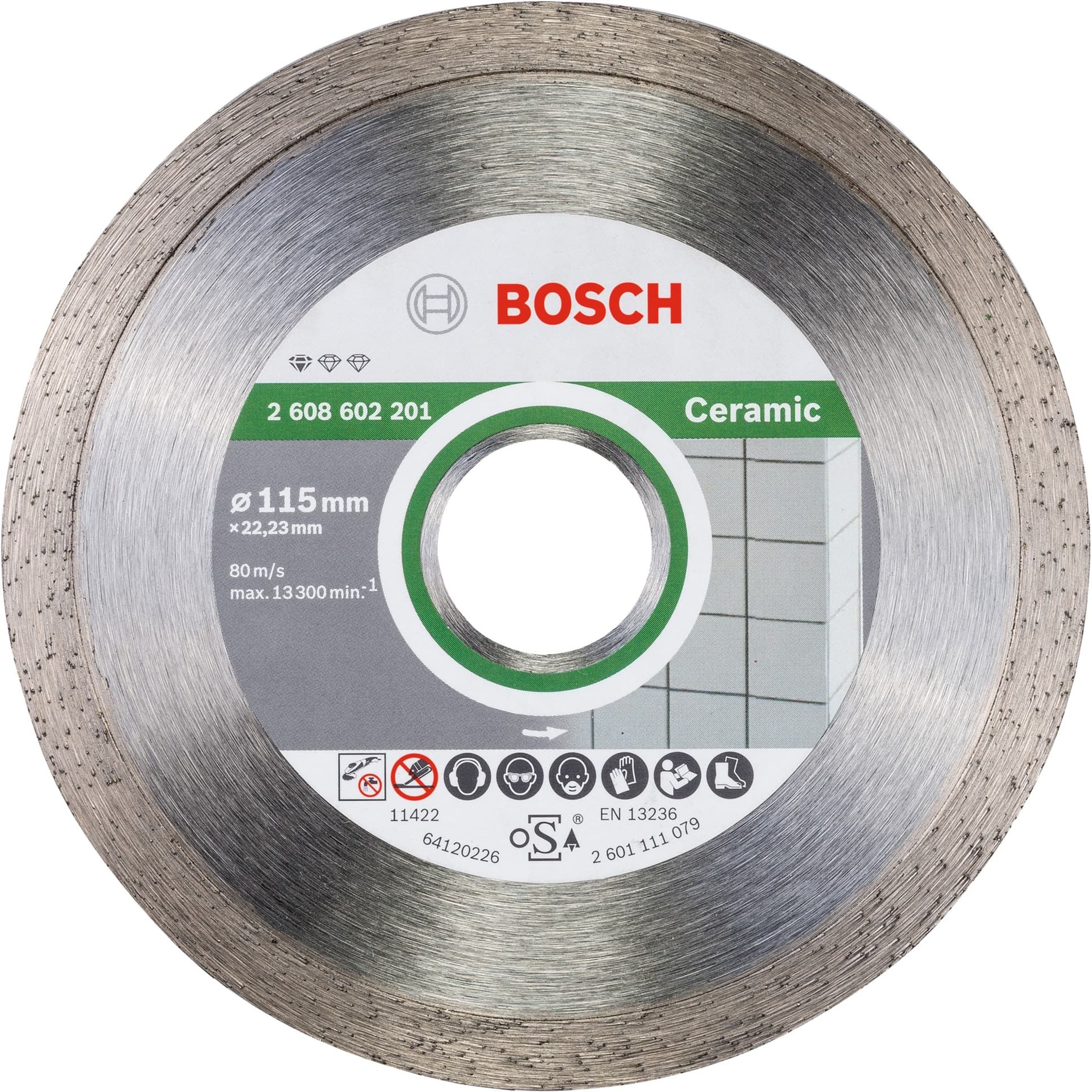 Diamanttrennscheibe Standard for Ceramic, Ø 115mm