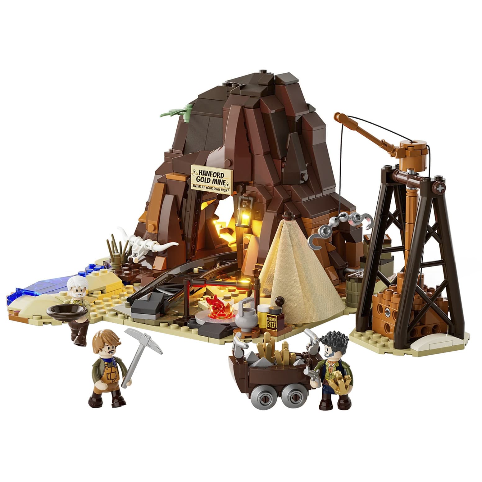 Old West Goldmine, Konstruktionsspielzeug
