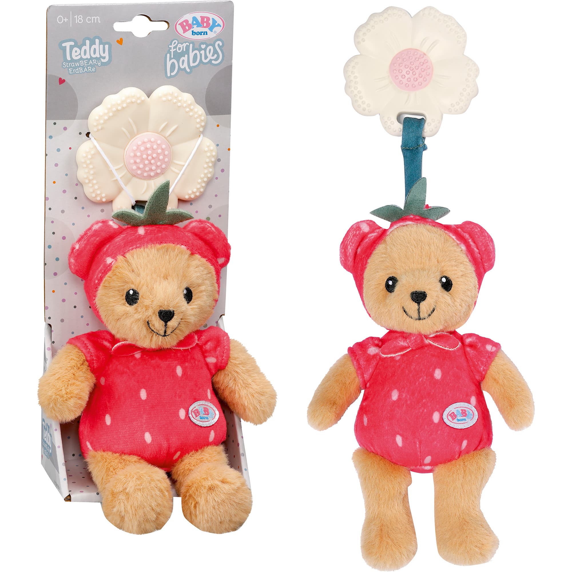 BABY born® for babies Teddy ErdBÄRe 18cm, Kuscheltier