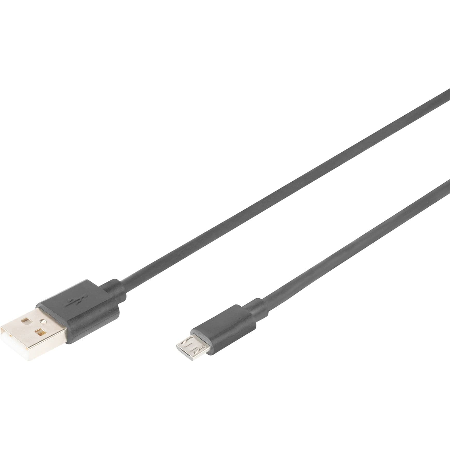 USB 2.0 Anschlusskabel USB-A (Stecker) > Micro-USB (Stecker)