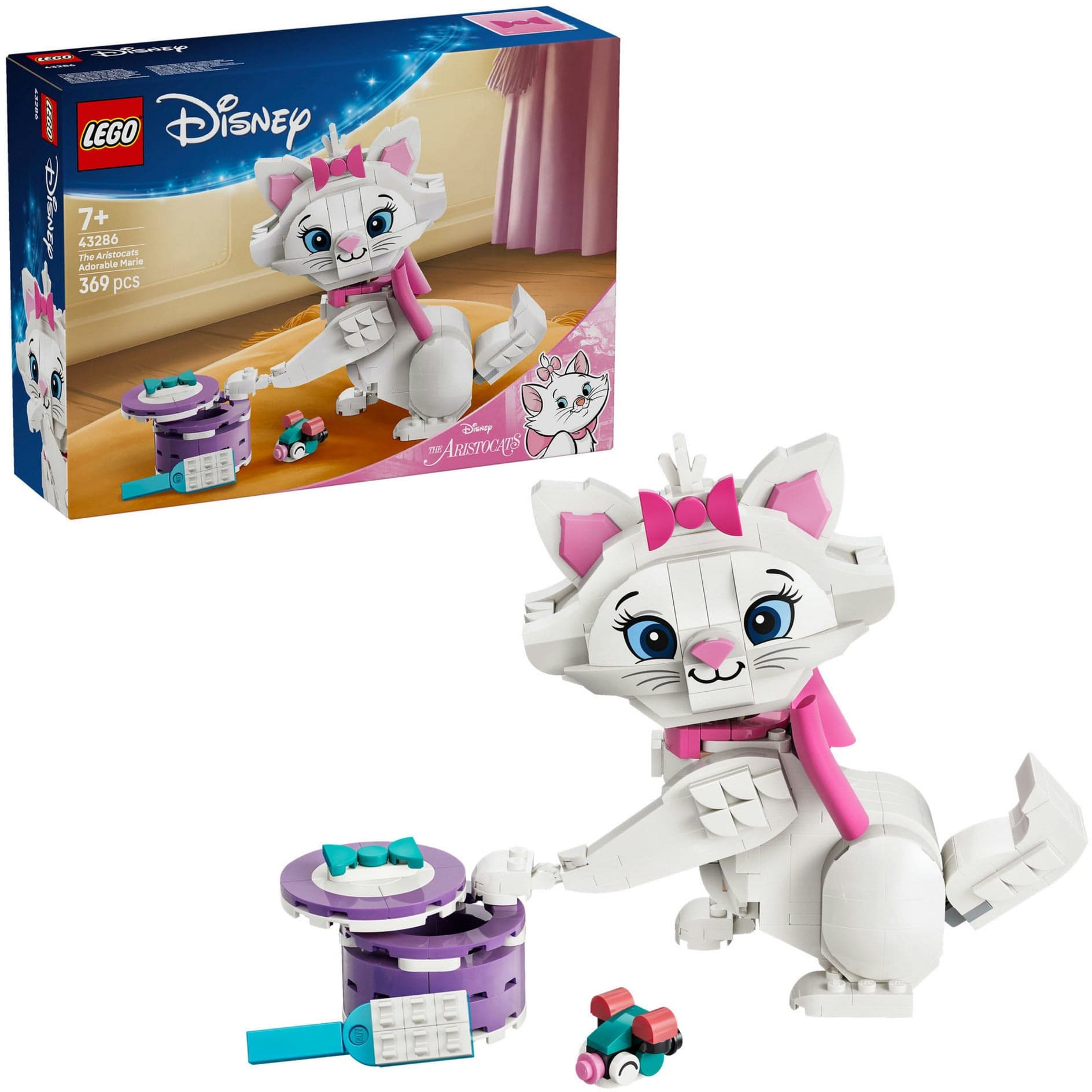 43286 Disney Classic Aristocats: Bezaubernde Marie, Konstruktionsspielzeug