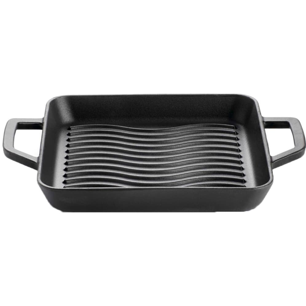 Gusseiserne Grillpfanne 25 x 25cm