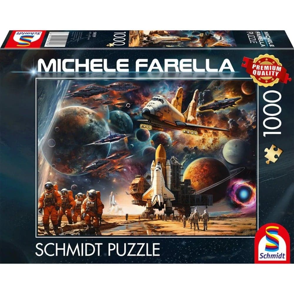 Michele Farella: Faszination Raumfahrt - Reise in ferne Galaxien, Puzzle
