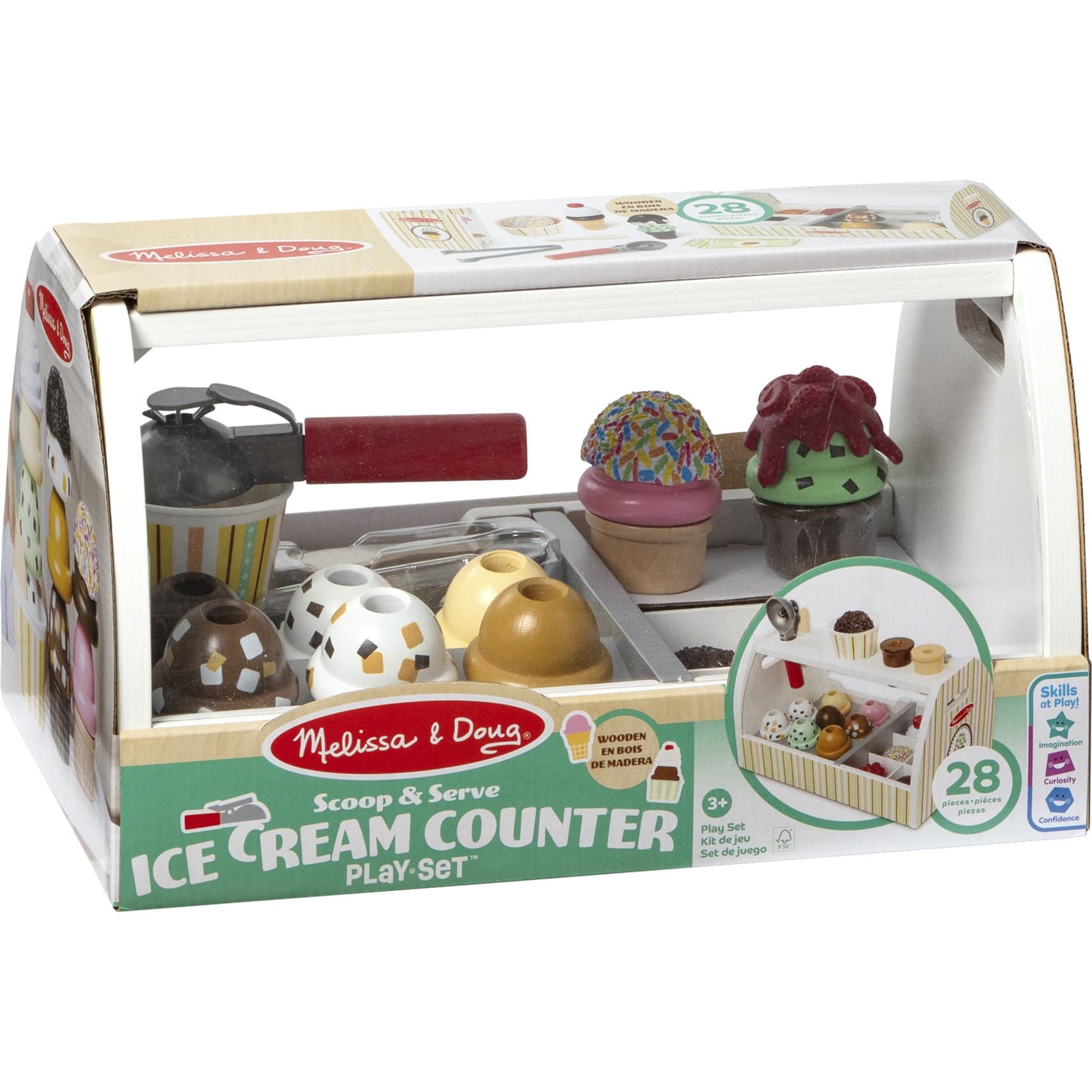 Melissa & Doug - Scoop & Serve Eistheke, Spielküche