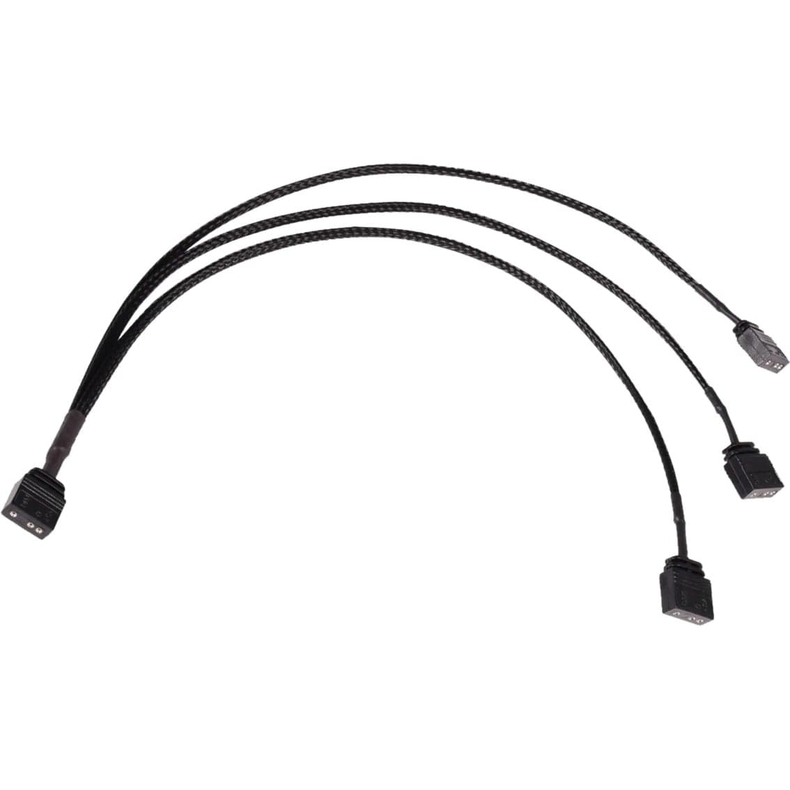 Y-Kabelsplitter aRGB 3-Pin auf 3x 3-Pin, 30cm