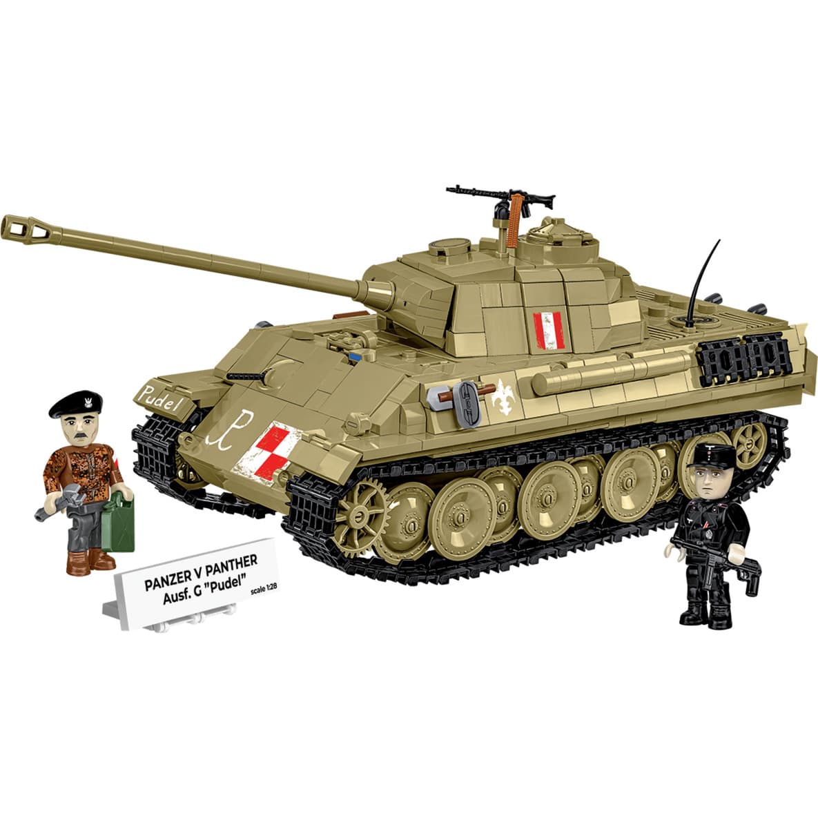 Panzer V Panther Ausf. G "Pudel", Konstruktionsspielzeug
