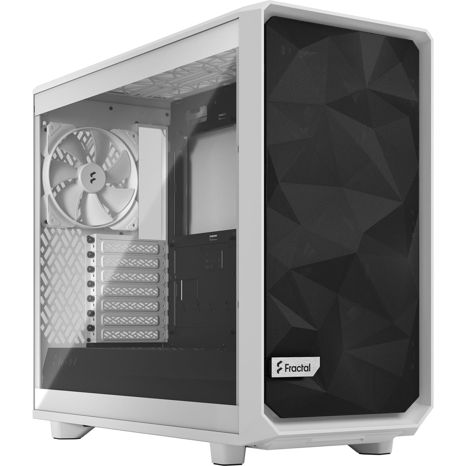 Meshify 2 Lite White TG Clear, Tower-Gehäuse