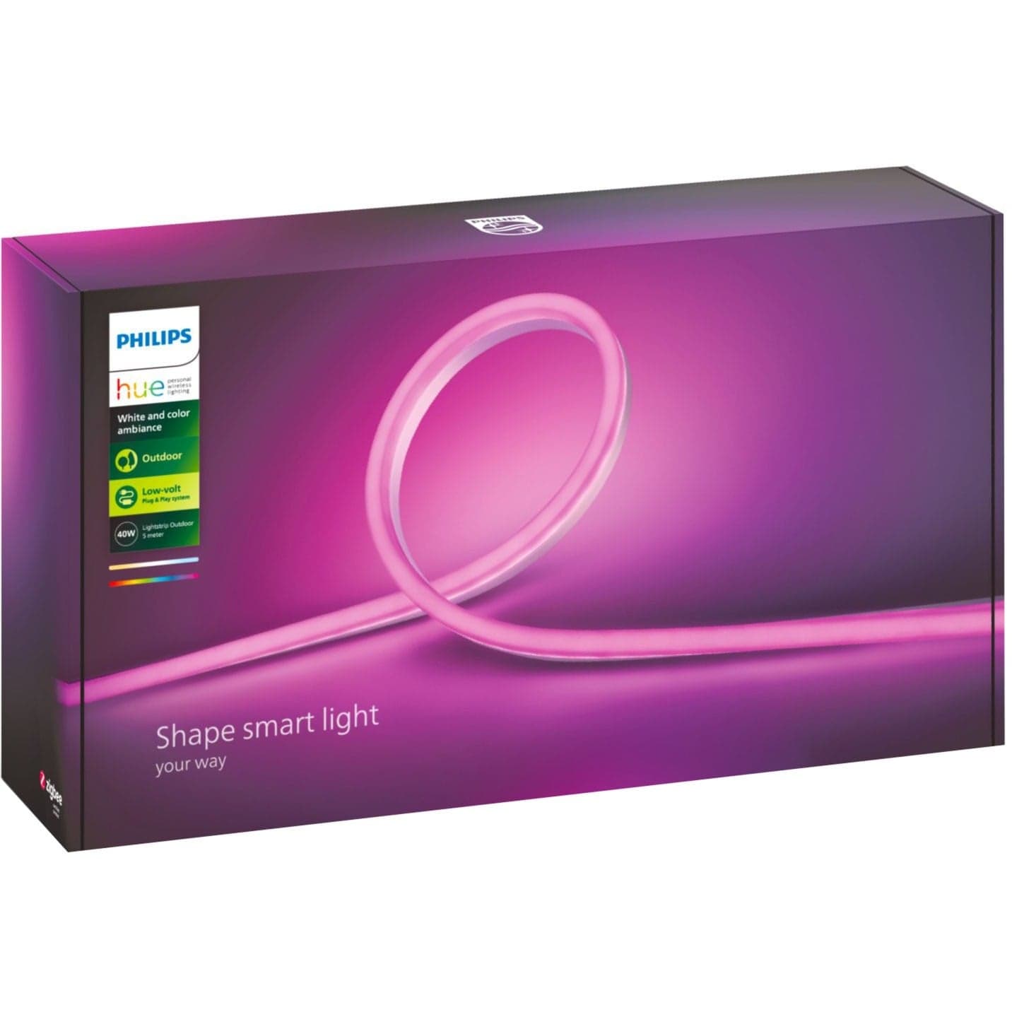 White & Color Ambiance Outdoor Lightstrip 5 Meter, LED-Streifen