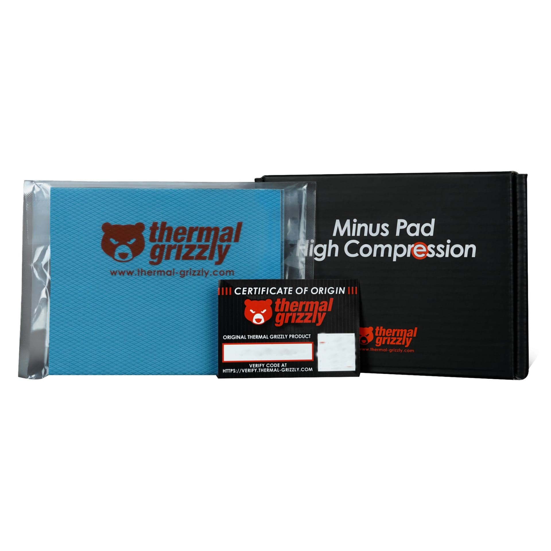 Minus Pad High Compression 120x100x4 mm, Wärmeleitpads
