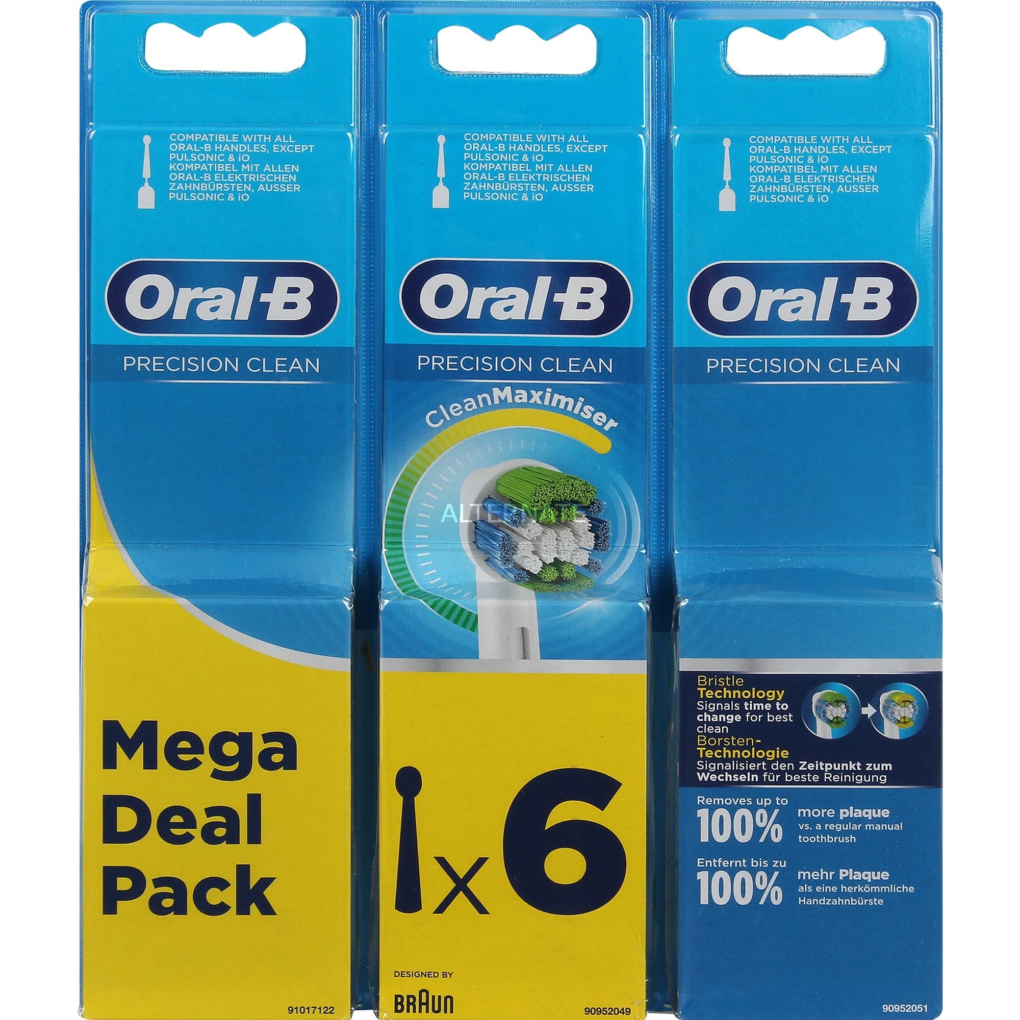 Precision Clean 2+2+2 Pack FFS, Aufsteckbürste