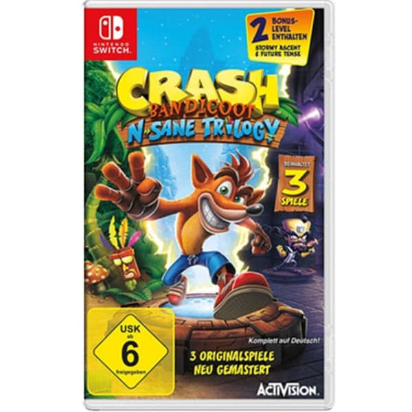 Crash Bandicoot N-Sane Trilogie, Nintendo Switch-Spiel