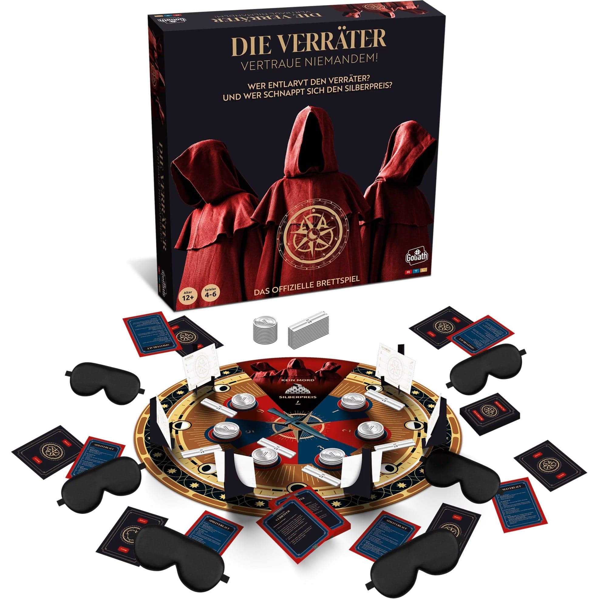 Die Verräter - Vertraue Niemandem! Das offizielle Brettspiel, Gesellschaftsspiel