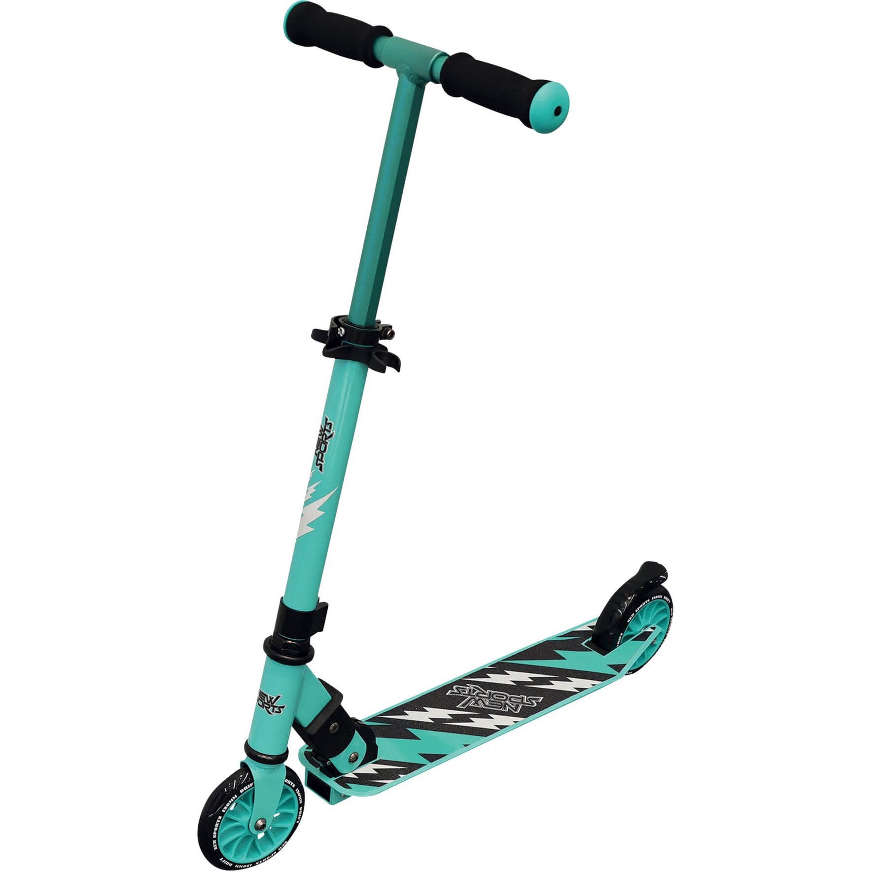 Scooter mit 120 Millimeter PVC-Reifen und ABEC7 Kugellagern, Aluminiumdeck, TPE-Griffe