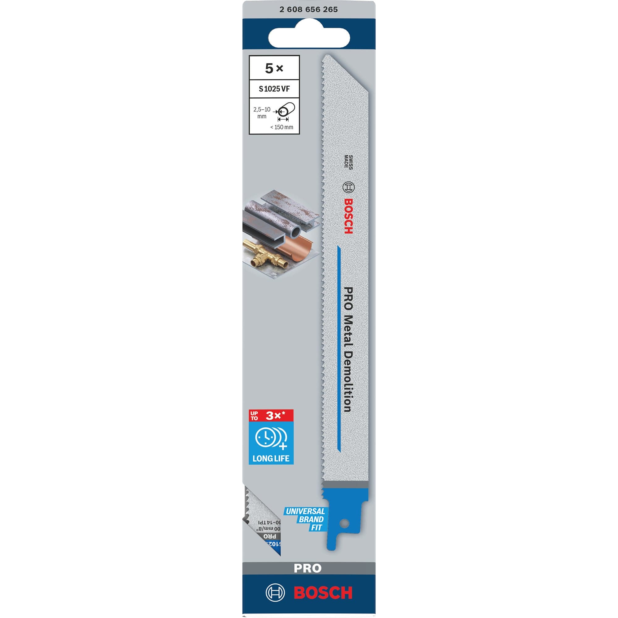 PRO Metal Demolition Säbelsägeblatt S 1025 VF, 5 Stück