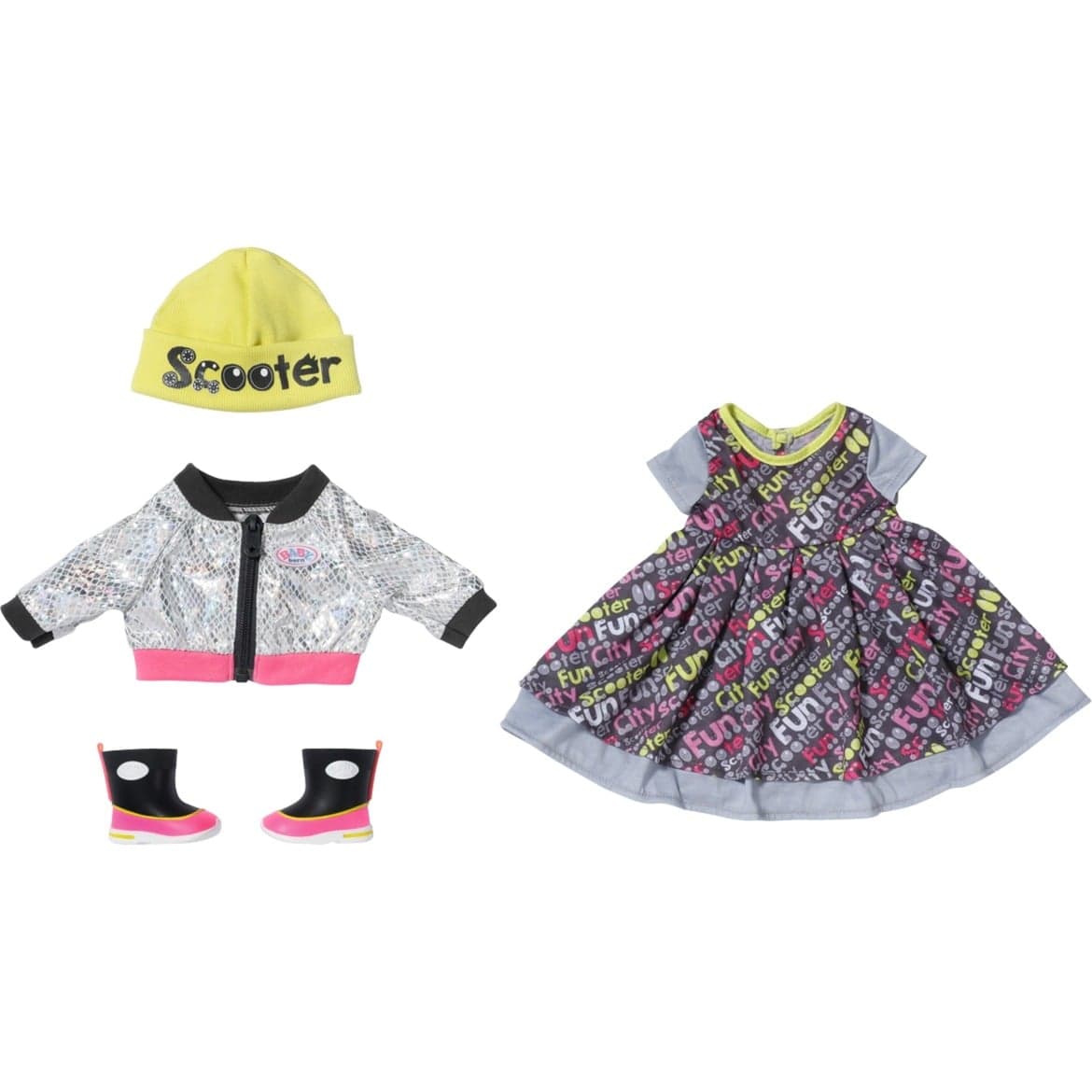 BABY born® City Deluxe Style 43 cm, Puppenzubehör
