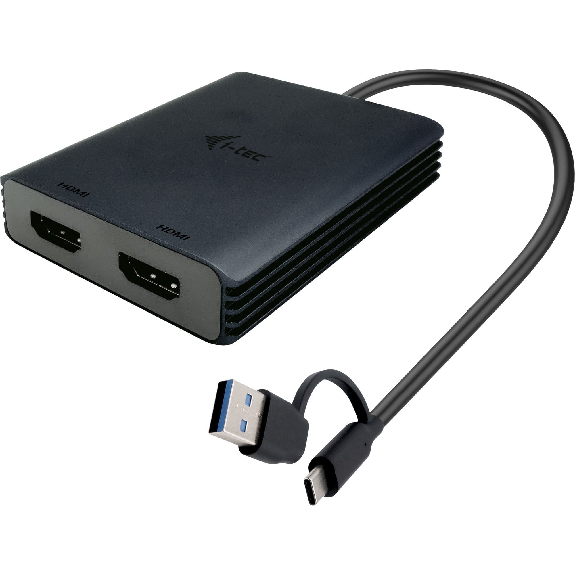 Video Adapter USB-A/USB-C > Dual HDMI 4K / 60Hz