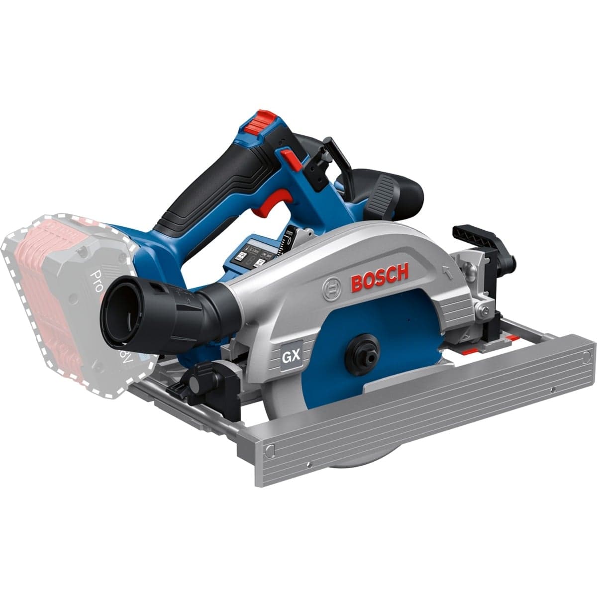 Akku-Handkreissäge GKS 18V-57-2 GX Professional solo, 18Volt