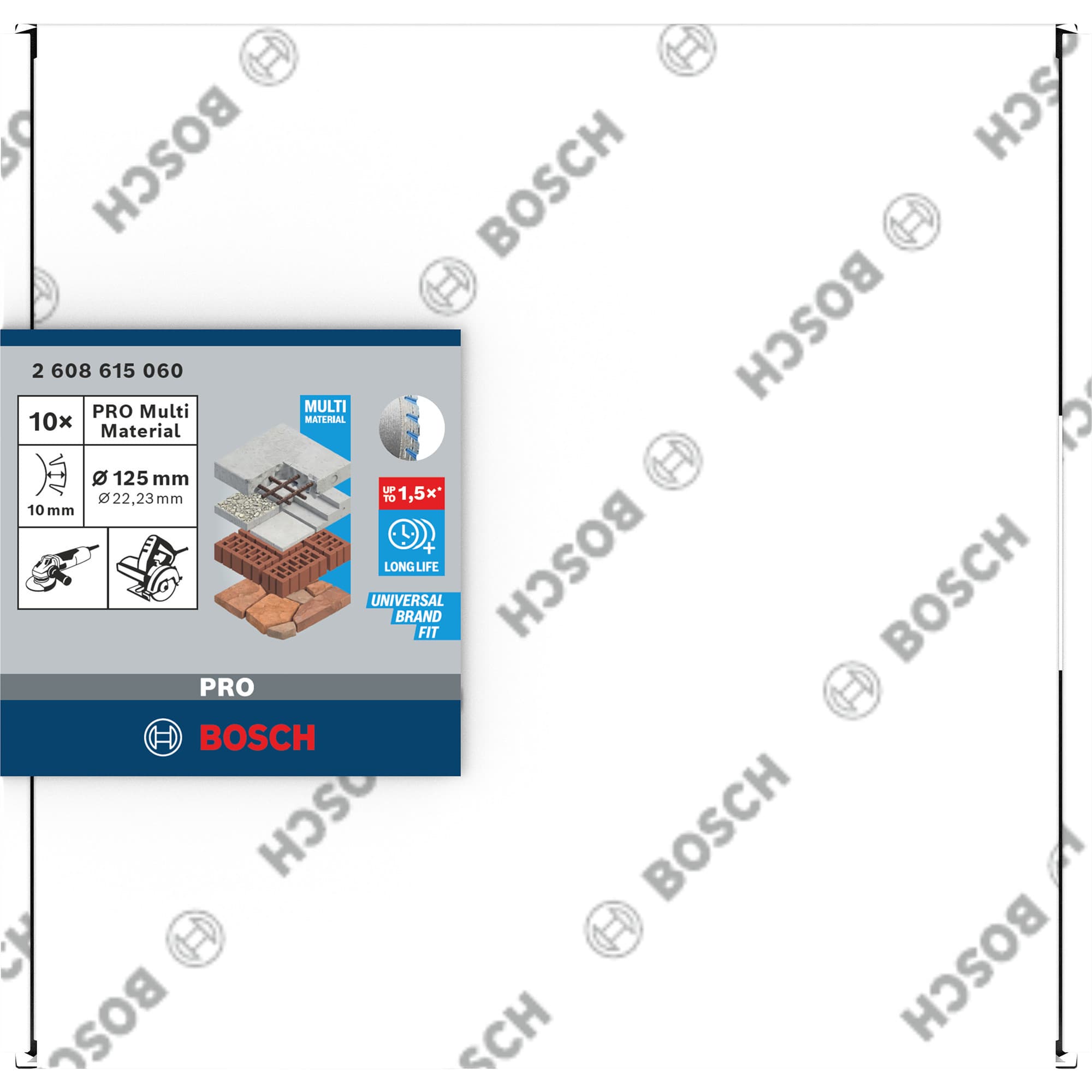 PRO Multi Material Diamant-Trennscheibe, Ø 125mm