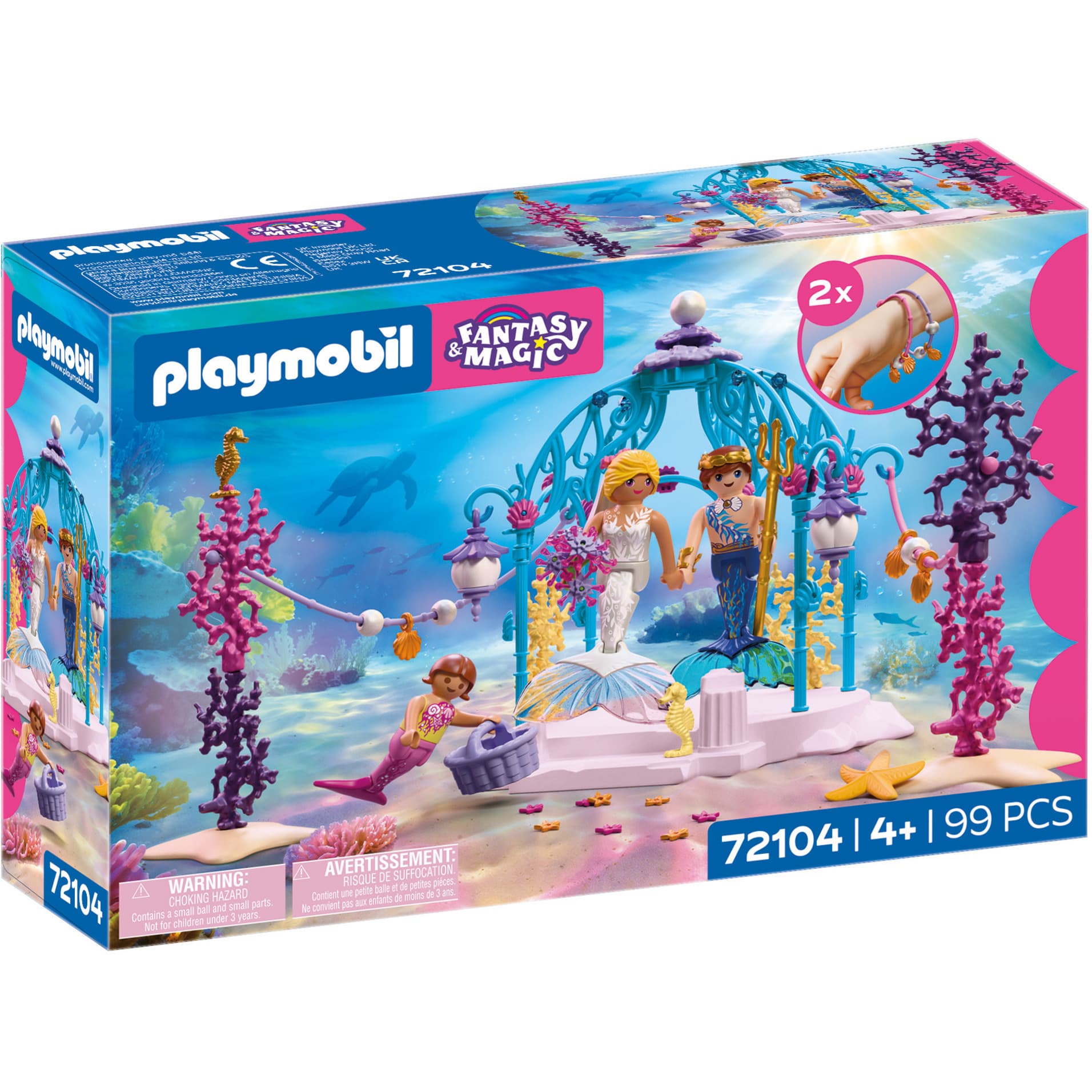 72104 Fantasy & Magic Unterwasserhochzeit, Konstruktionsspielzeug