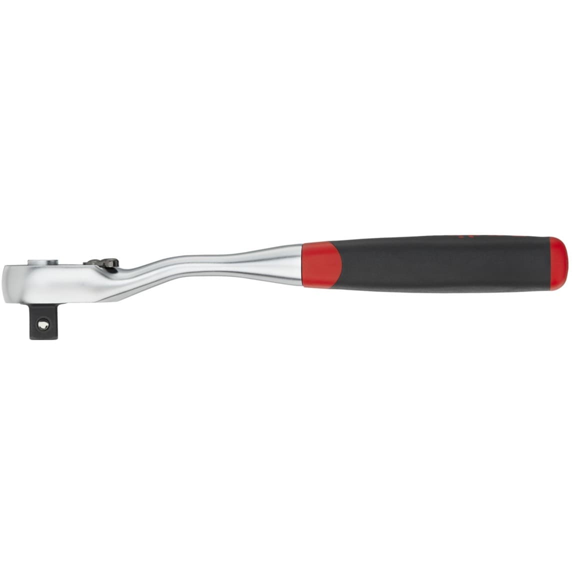 Umschaltknarre 1/2", Druckknopf und Kugelsicherung