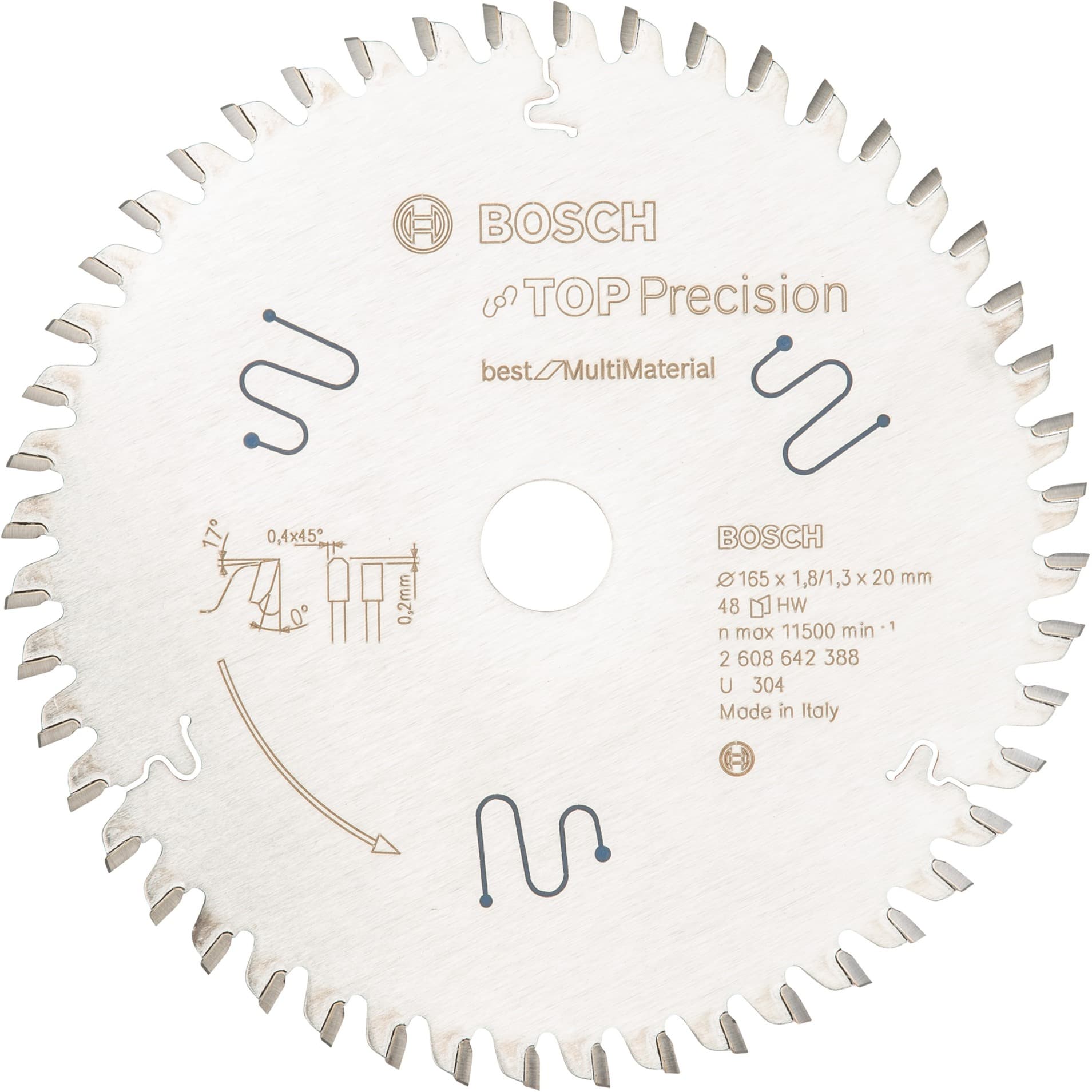 Kreissägeblatt Best for Multi Material, Ø 165mm, 48Z